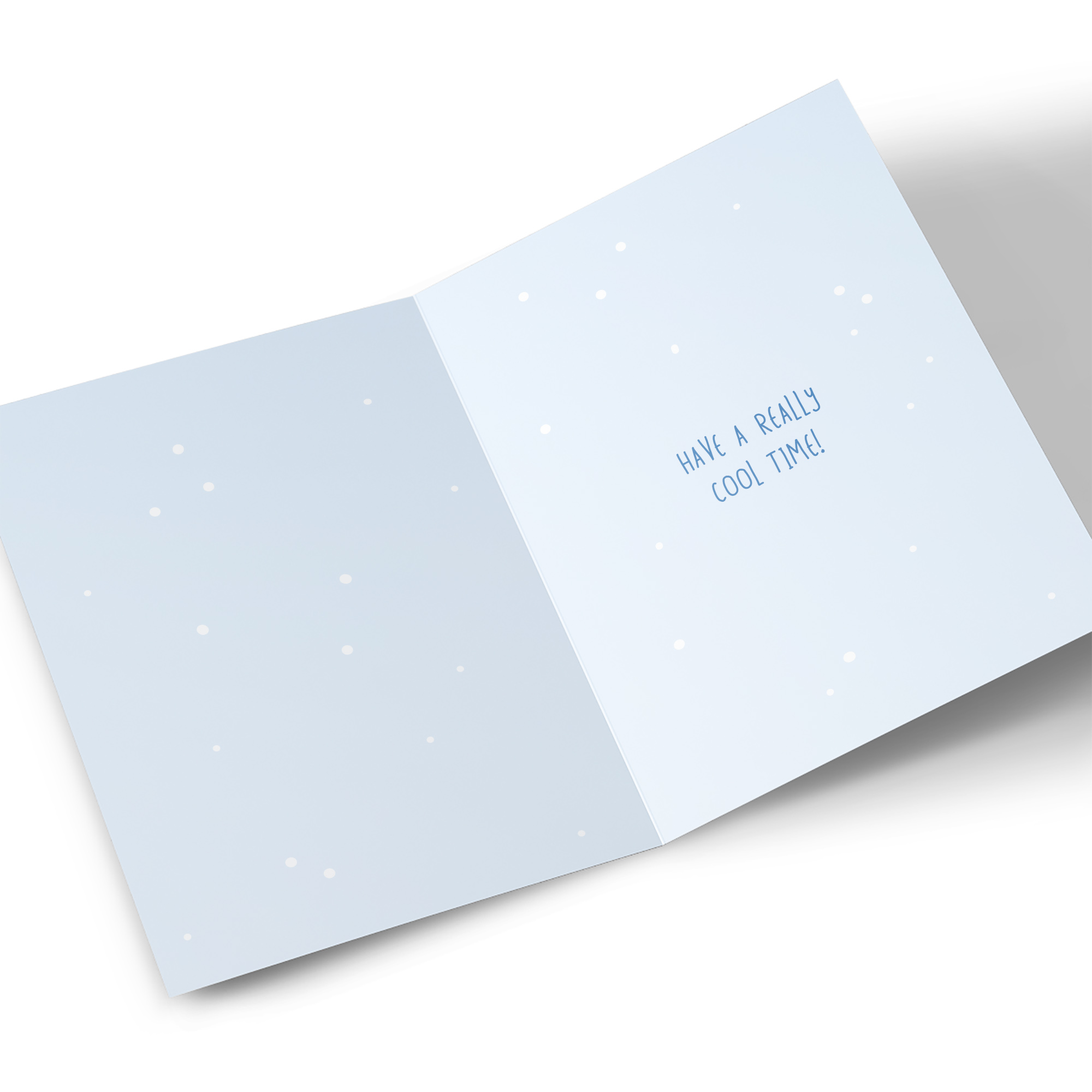 Christmas Card - Yeti, Grandson