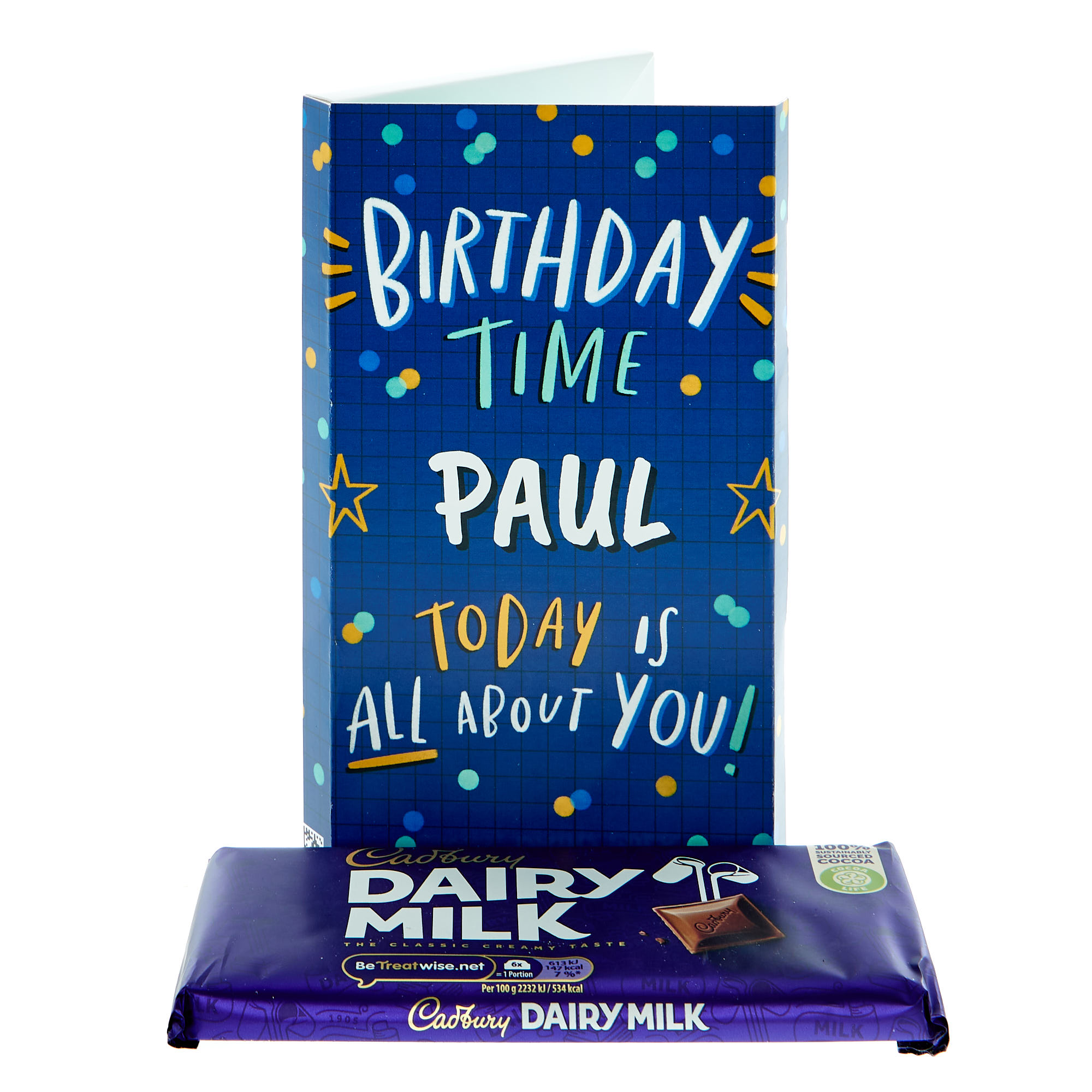 Buy All About You Cadbury Dairy Milk Chocolate Birthday Card (110g) for
