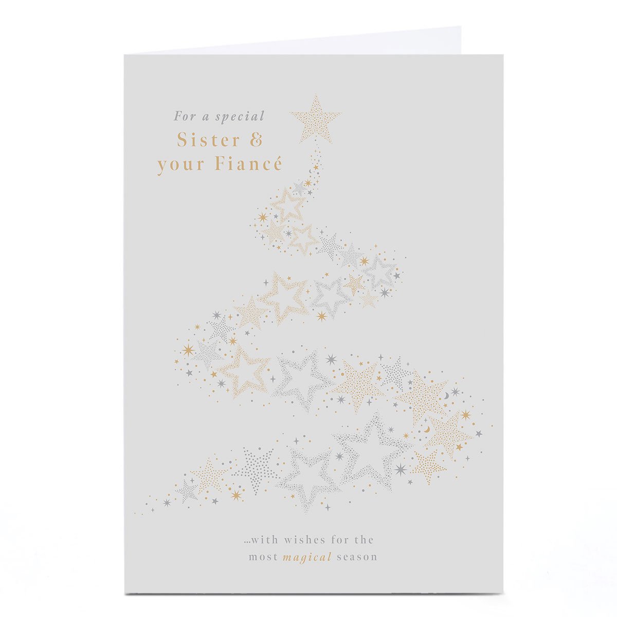 Christmas Card - A Special Sister & Your Fiance