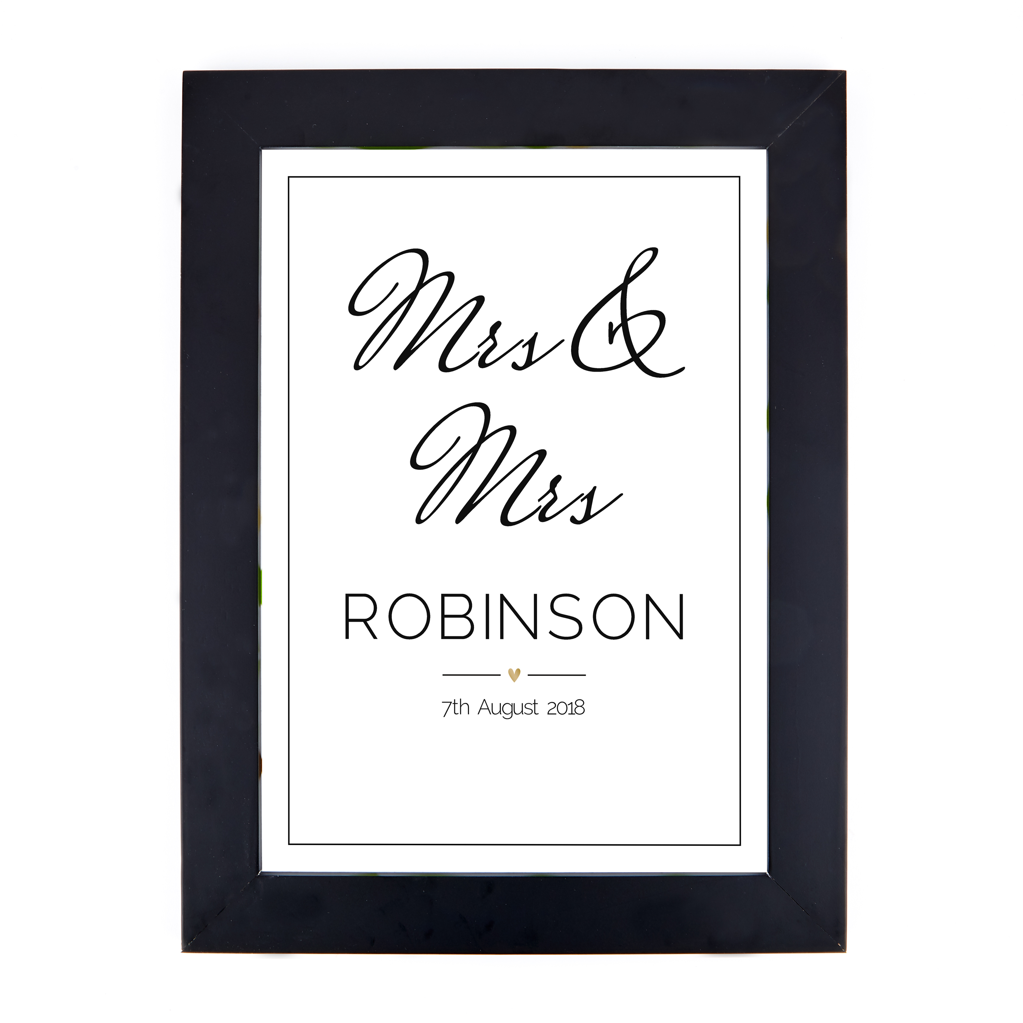 Personalised Print - Wedding Date