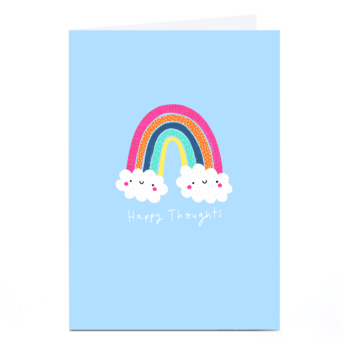 Personalised Jess Moorhouse Card - Happy Thoughts