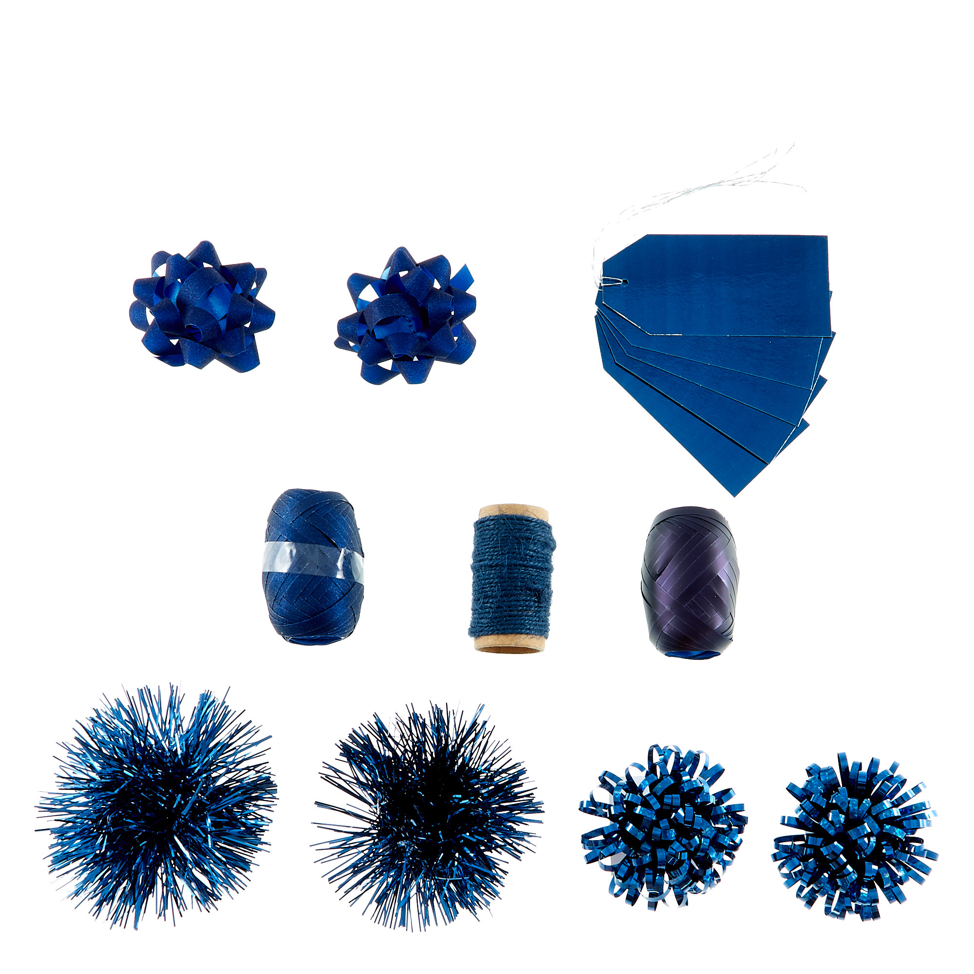 Christmas Wrap Accessory Pack - Navy 