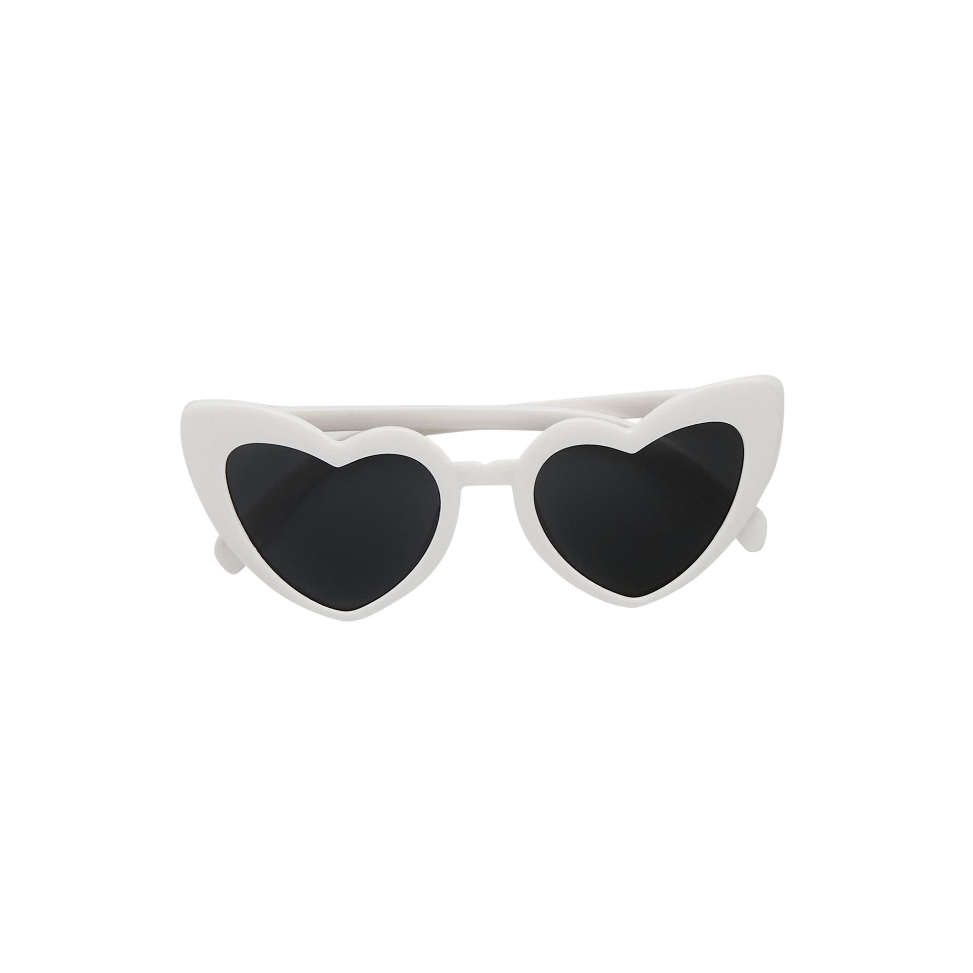 White Heart Sunglasses