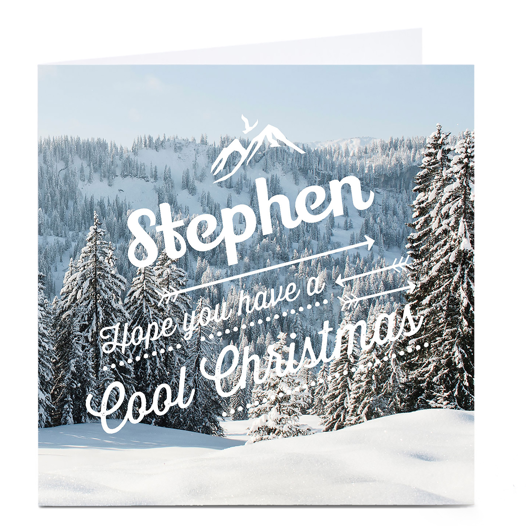 Personalised Christmas Card - Cool Christmas