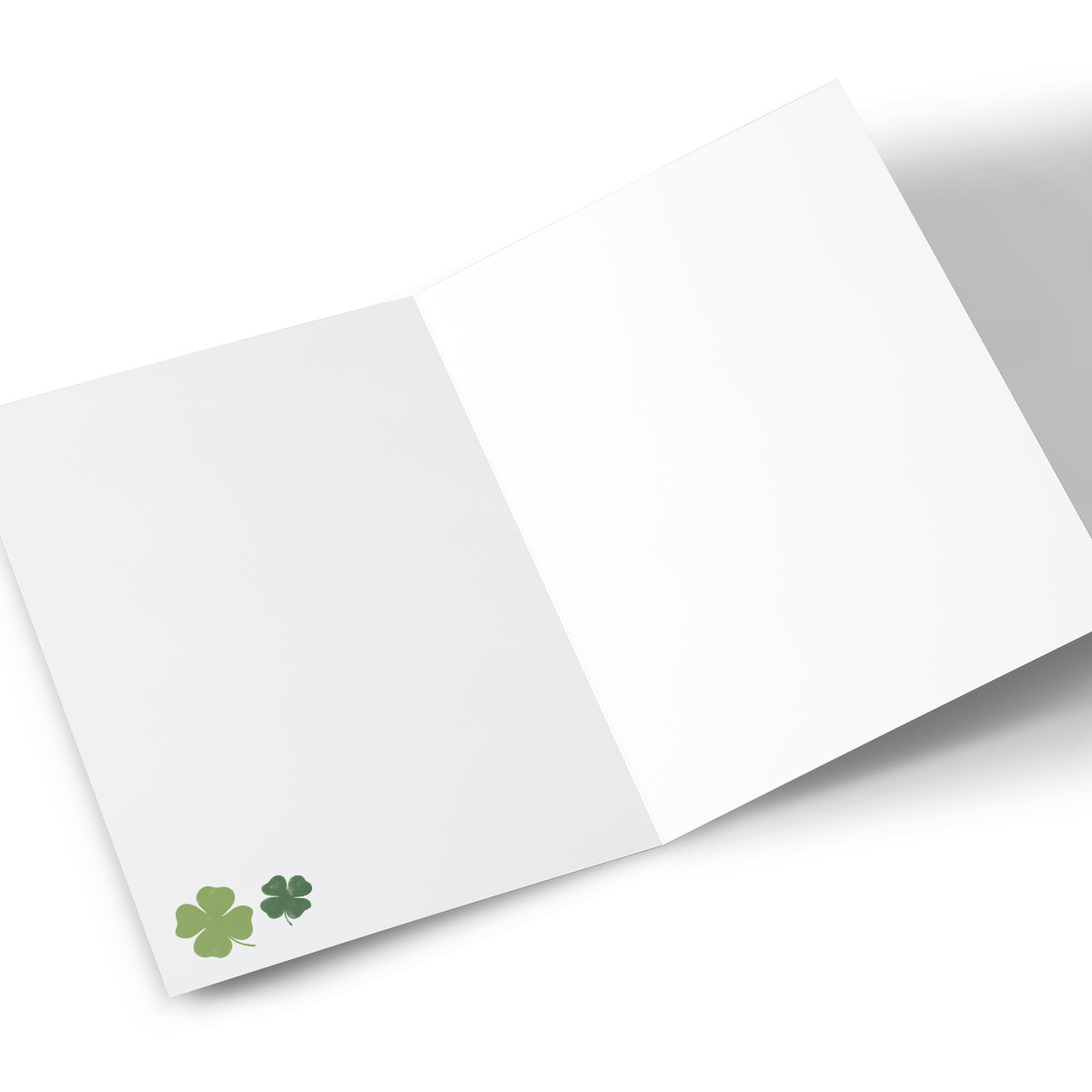 Personalised New Job Card - Four-leaf Clovers