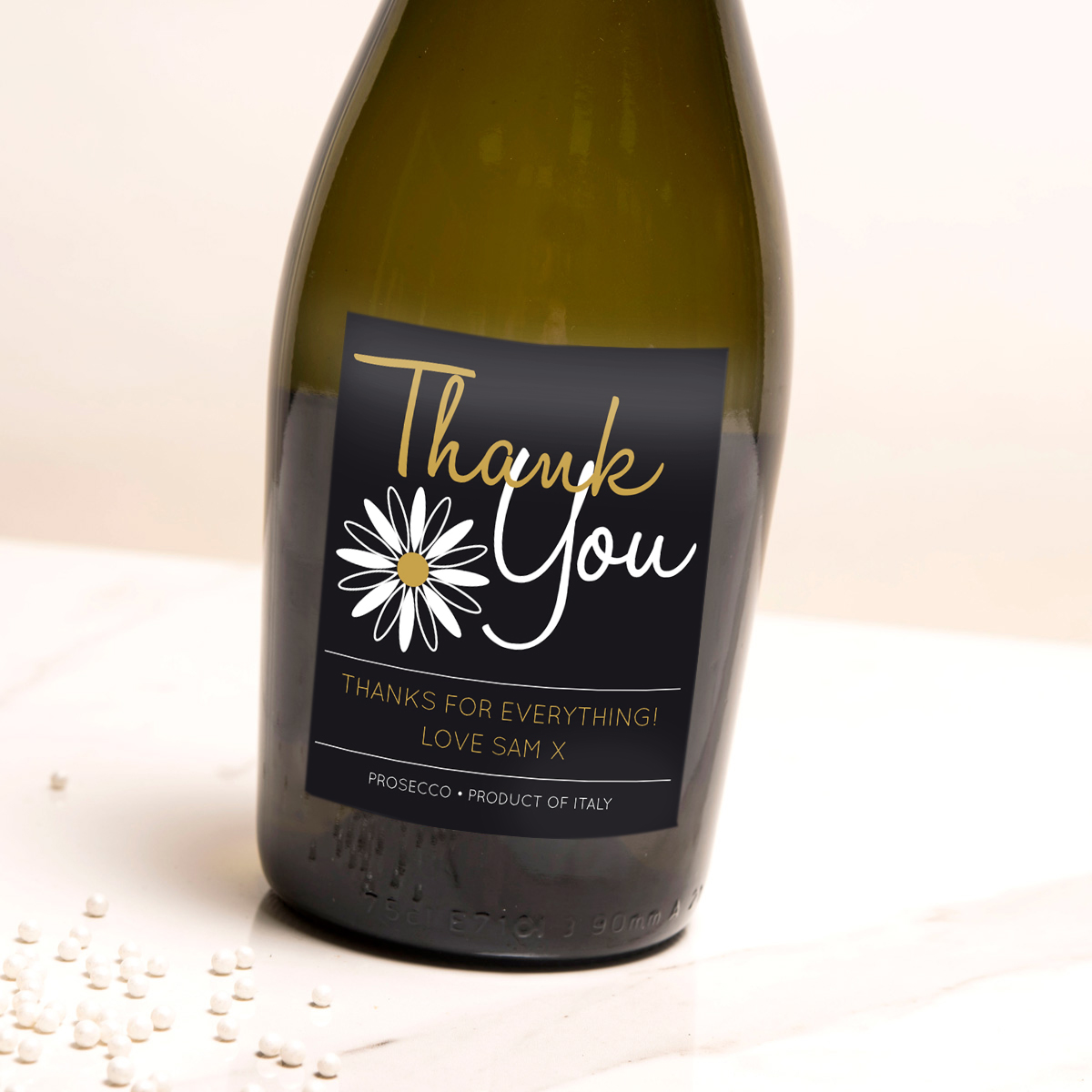 Personalised Prosecco - Thank You