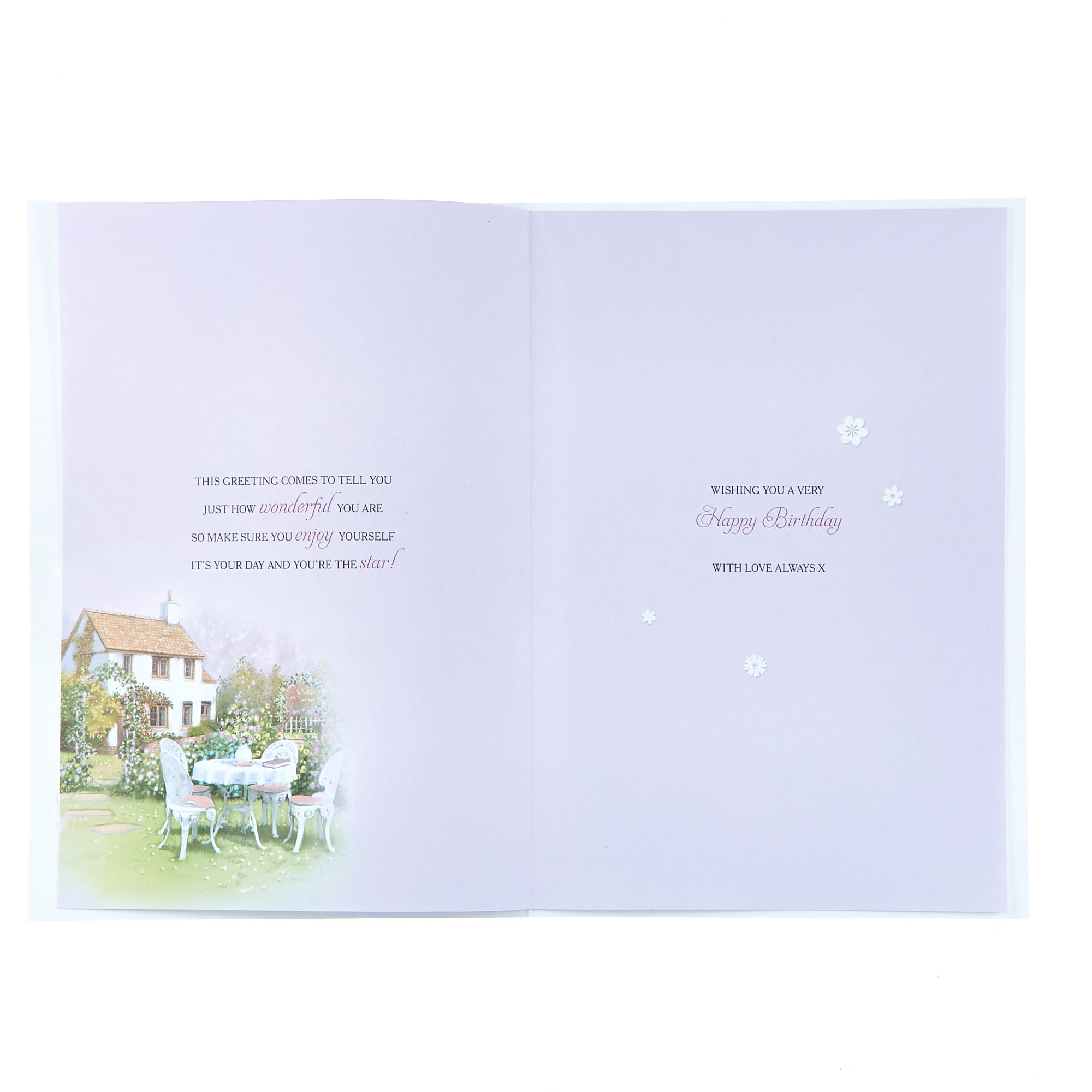 Birthday Card - Special Sister A Wish For Everything