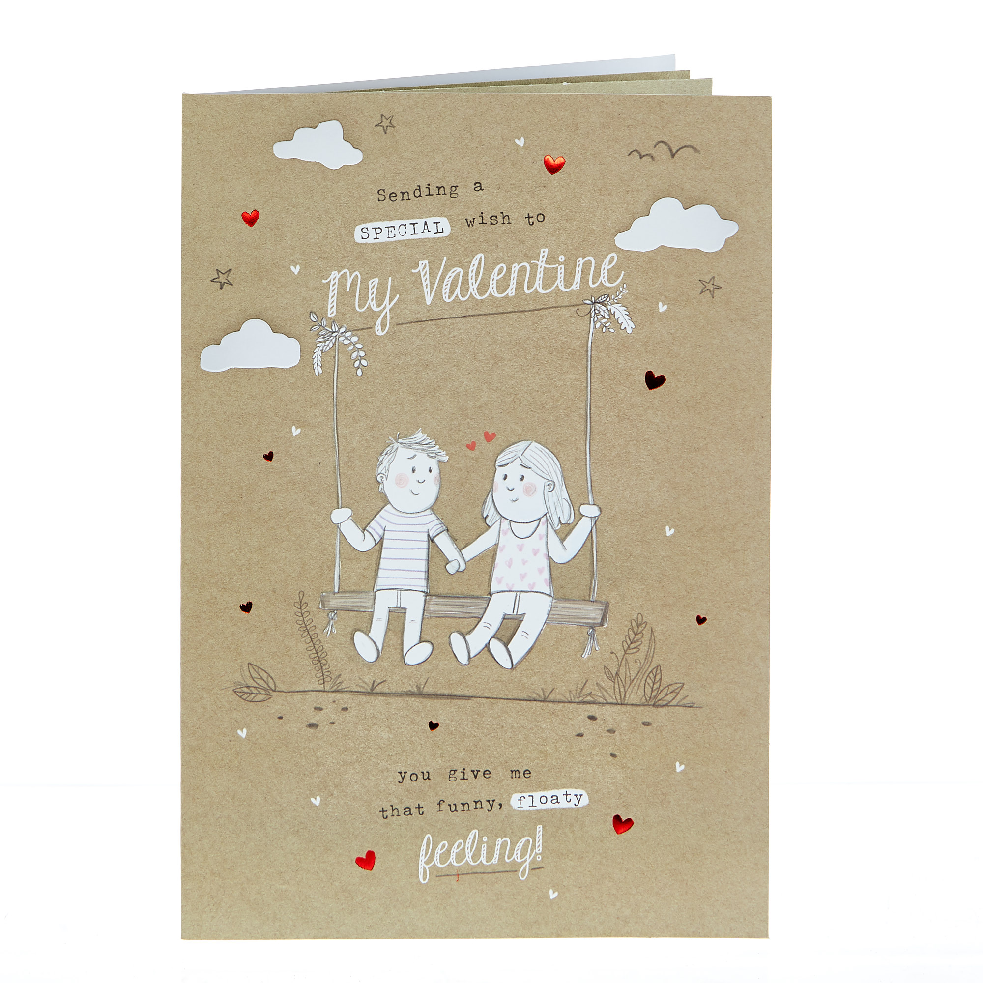 Valentine's Day Card - Funny, Floaty Feeling