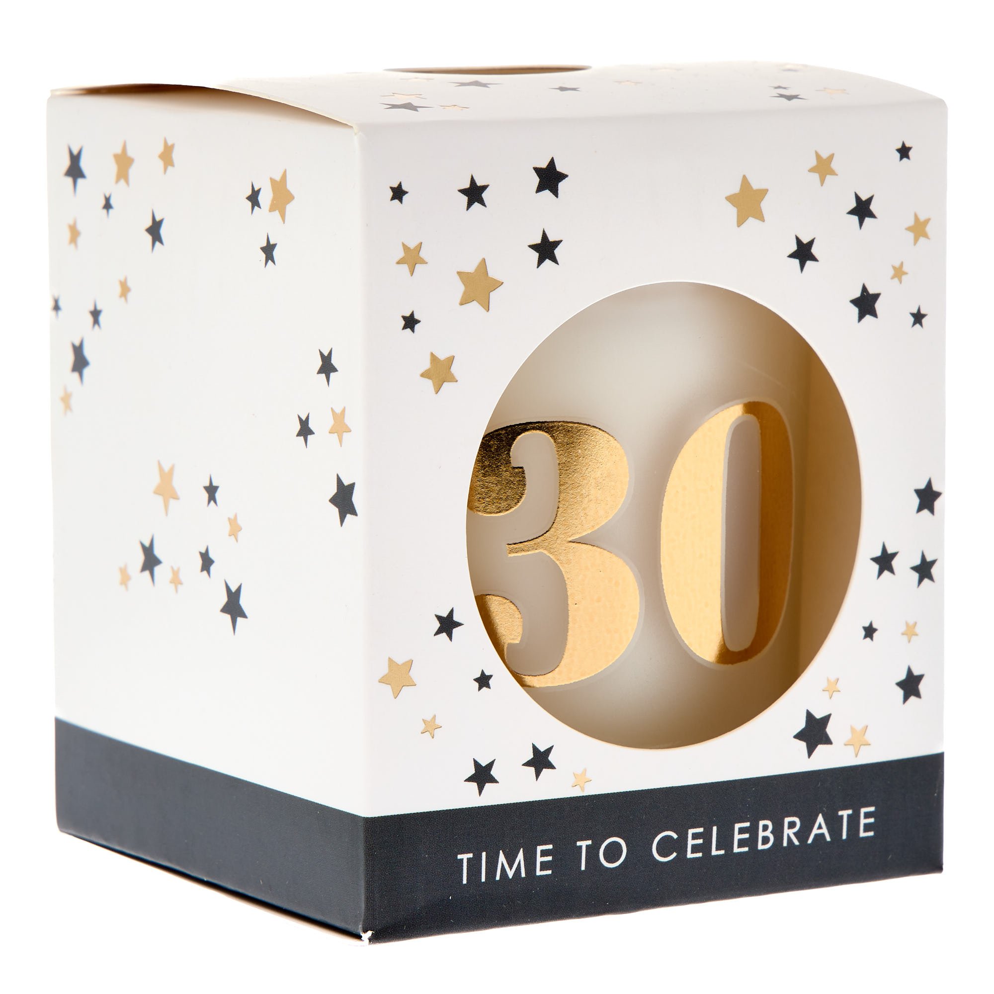 30th Birthday Pomegranate Scented Candle