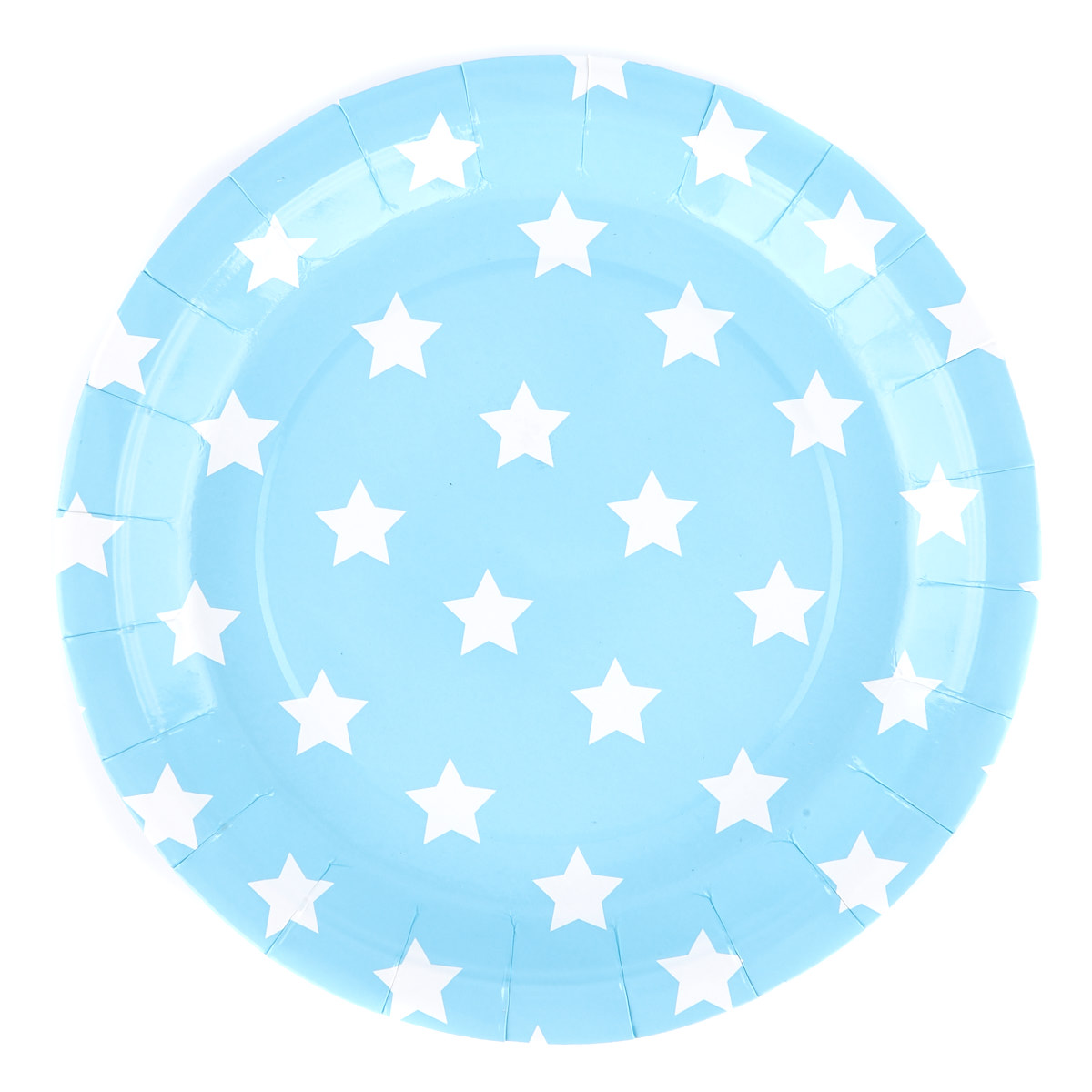 Blue Stars & Stripes Party Tableware & Decoration Bundle – 16 Guests