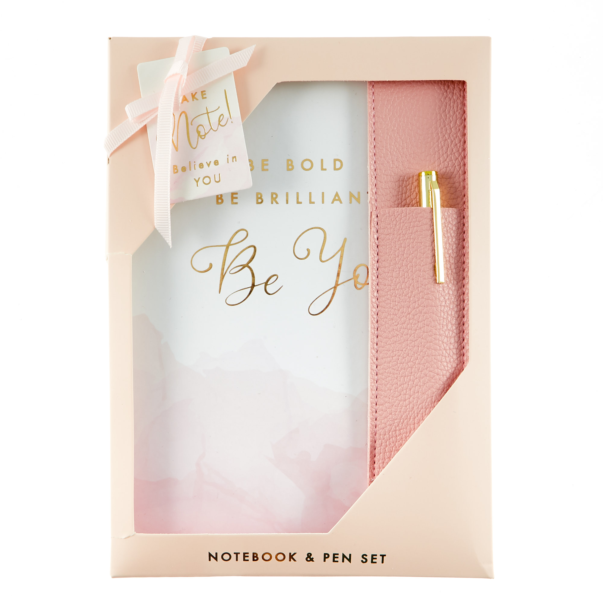 Be Bold, Be Brilliant, Be You Notebook & Pen Set