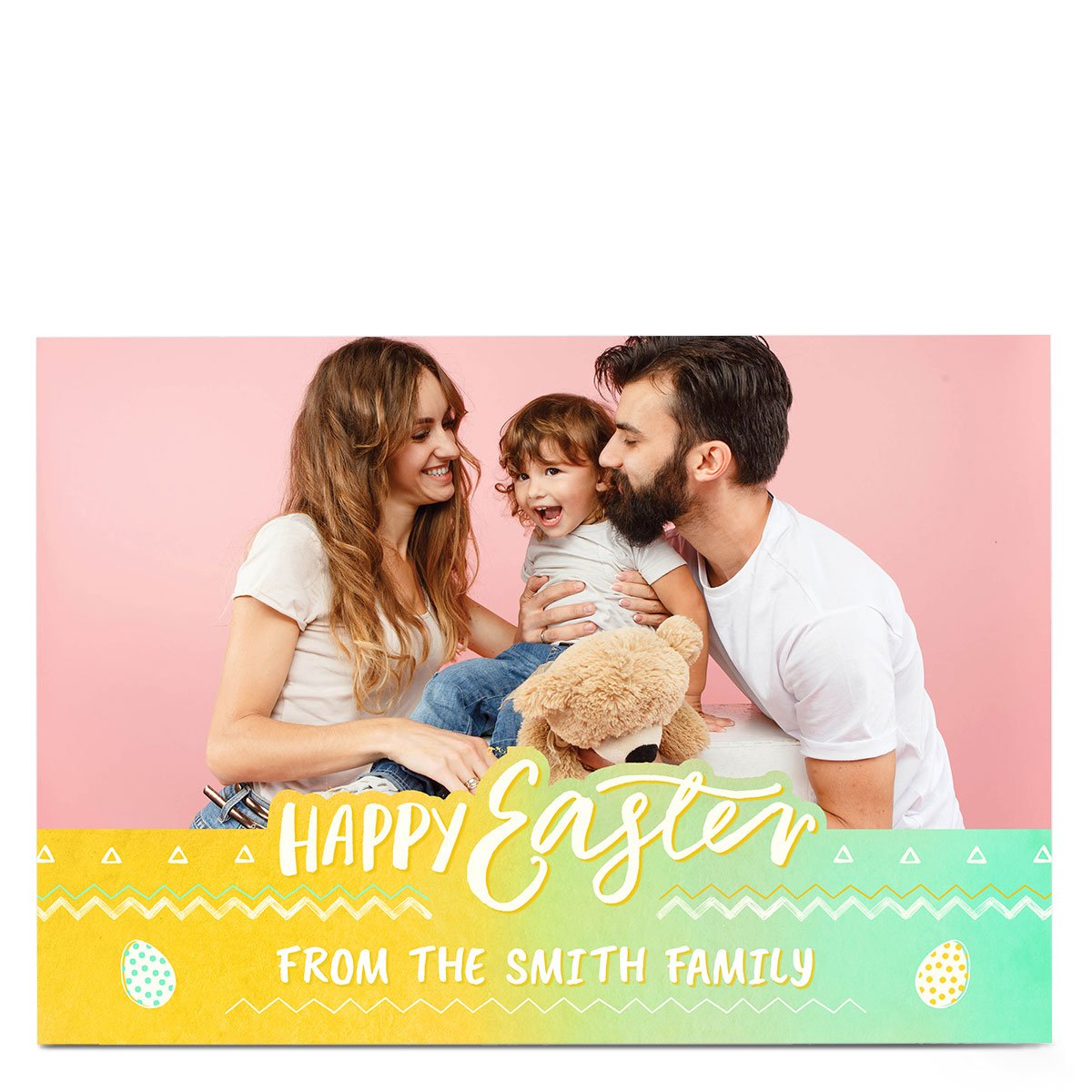 Photo Easter Card - From The Family