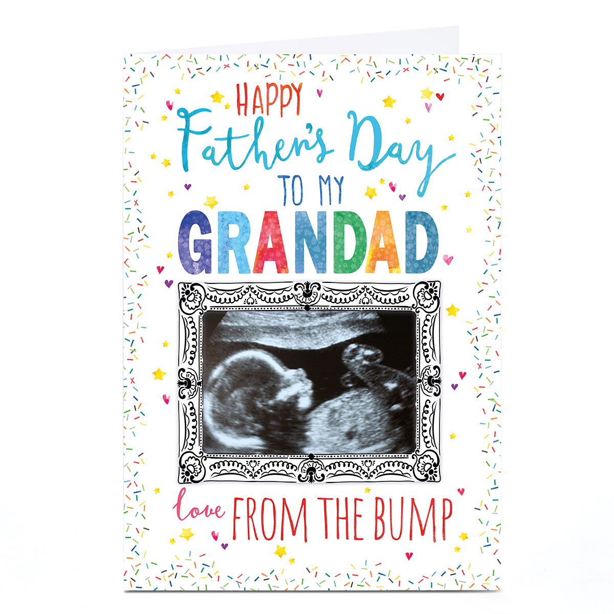 Photo Nik Golesworthy Father's Day Card - Grandad From Bump