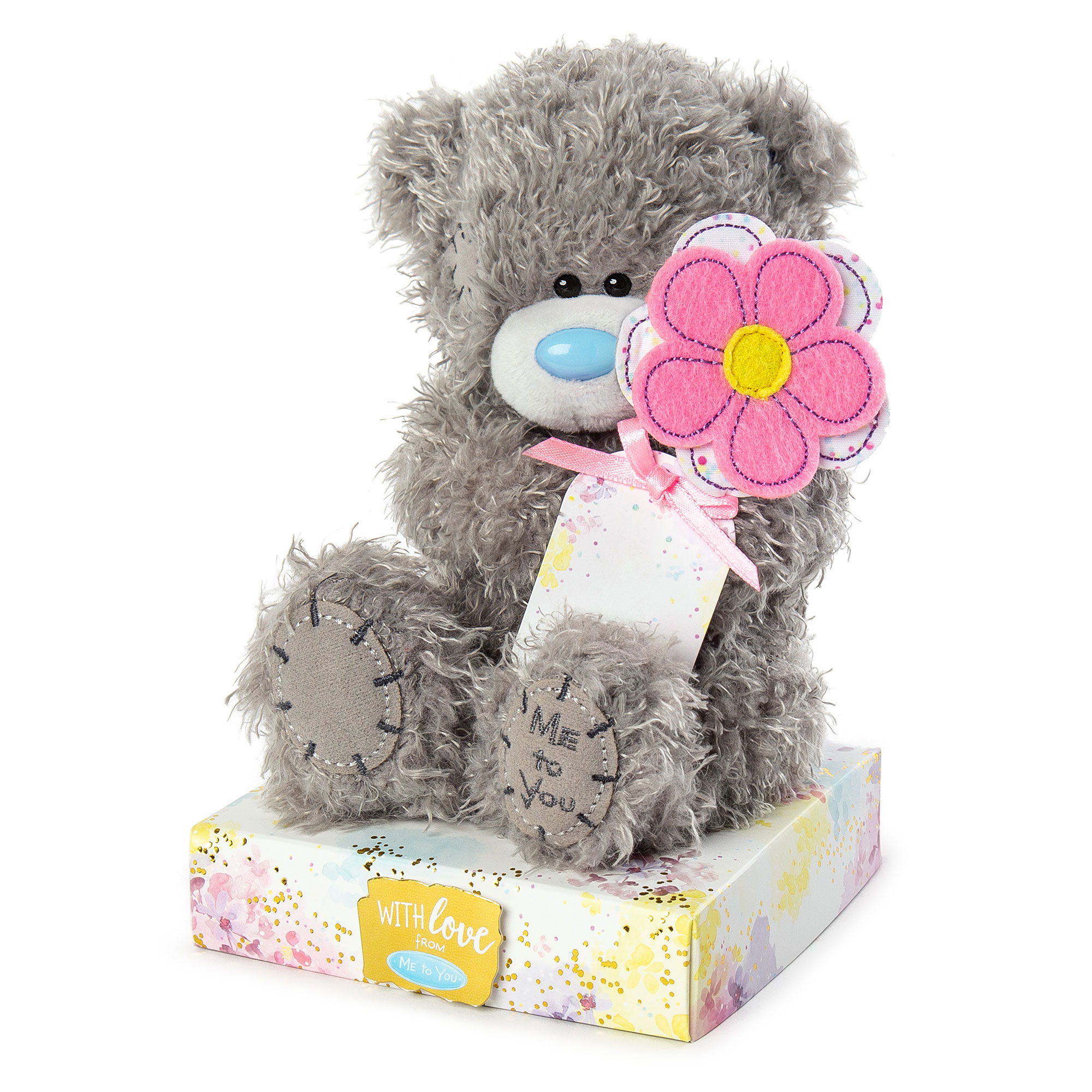 Me To You Flower Power Tatty Teddy With Stickers