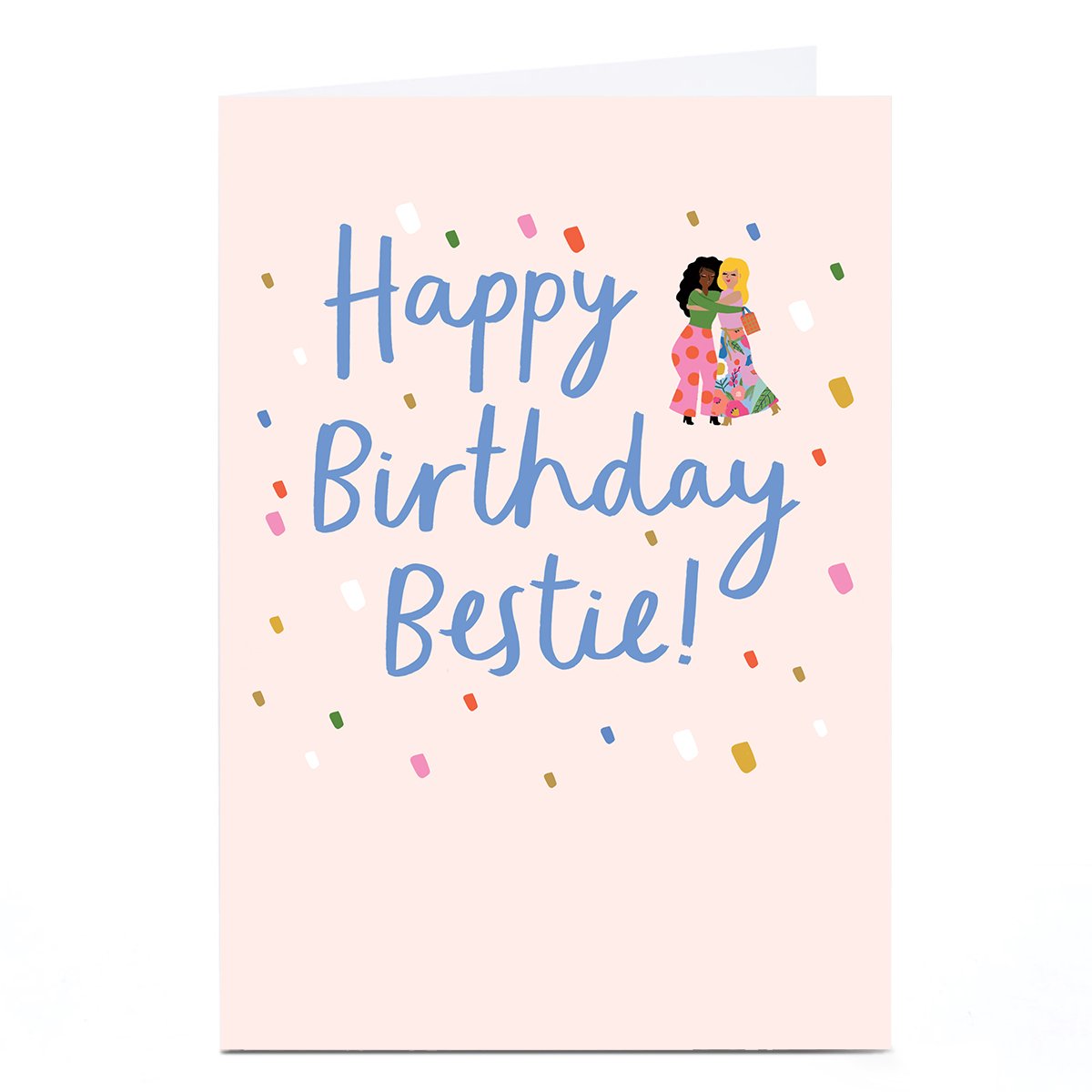 Personalised Birthday Card - Happy Birthday Bestie