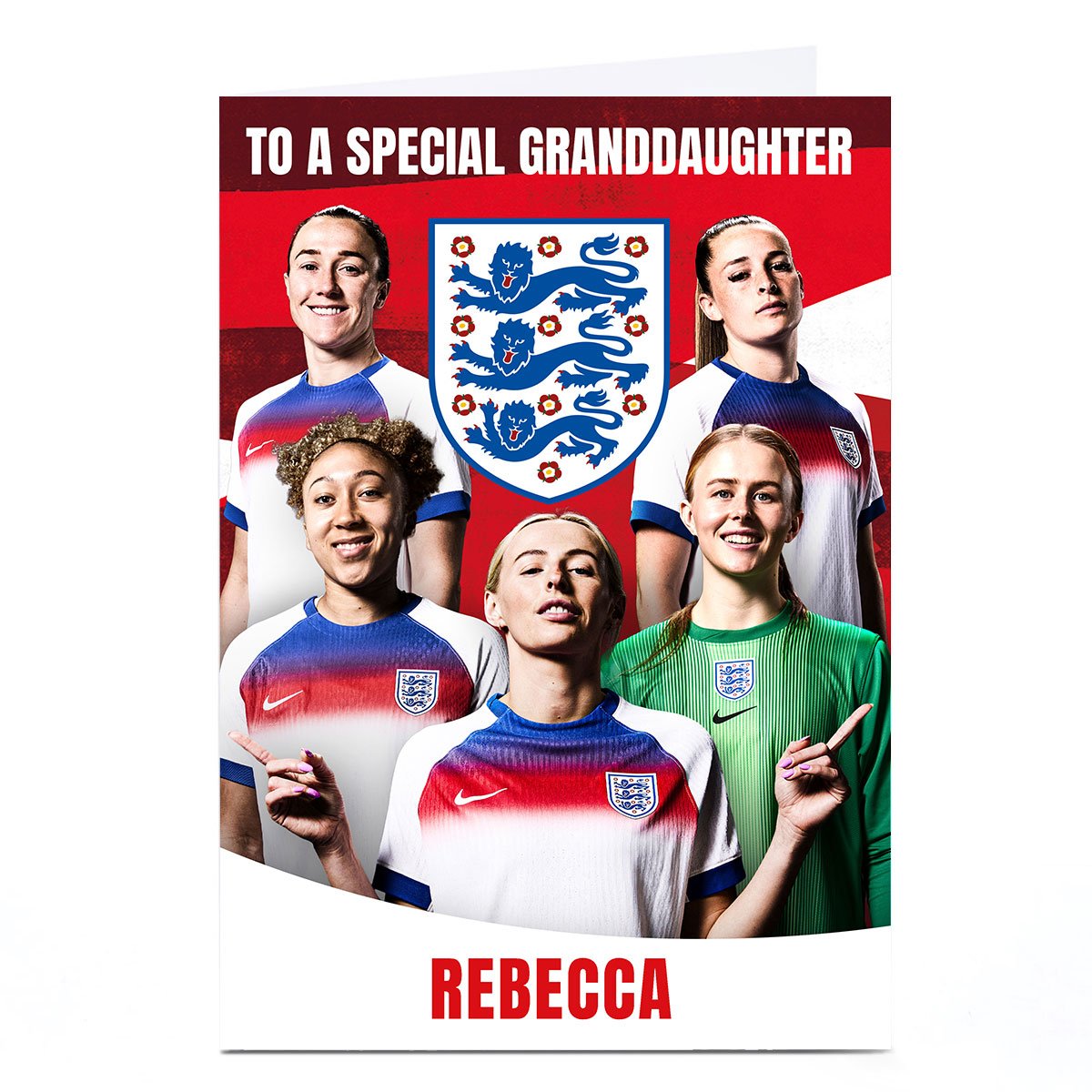 Personalised Birthday Card - Lionesses Special Granddaughter
