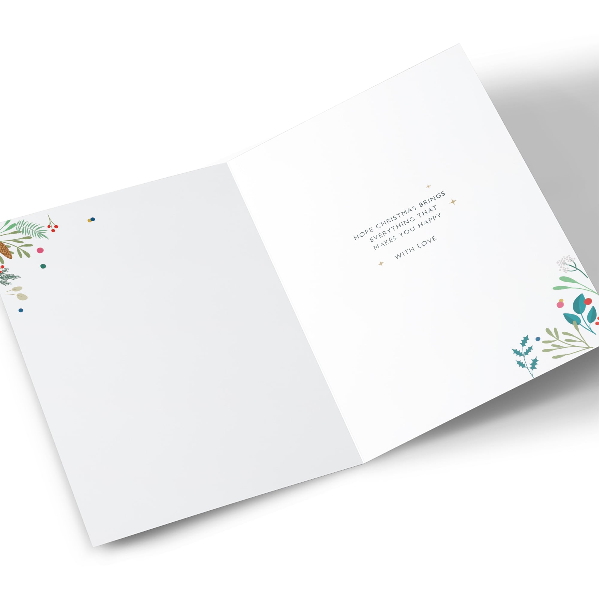 Christmas Card - Festive Stocking, Grandson