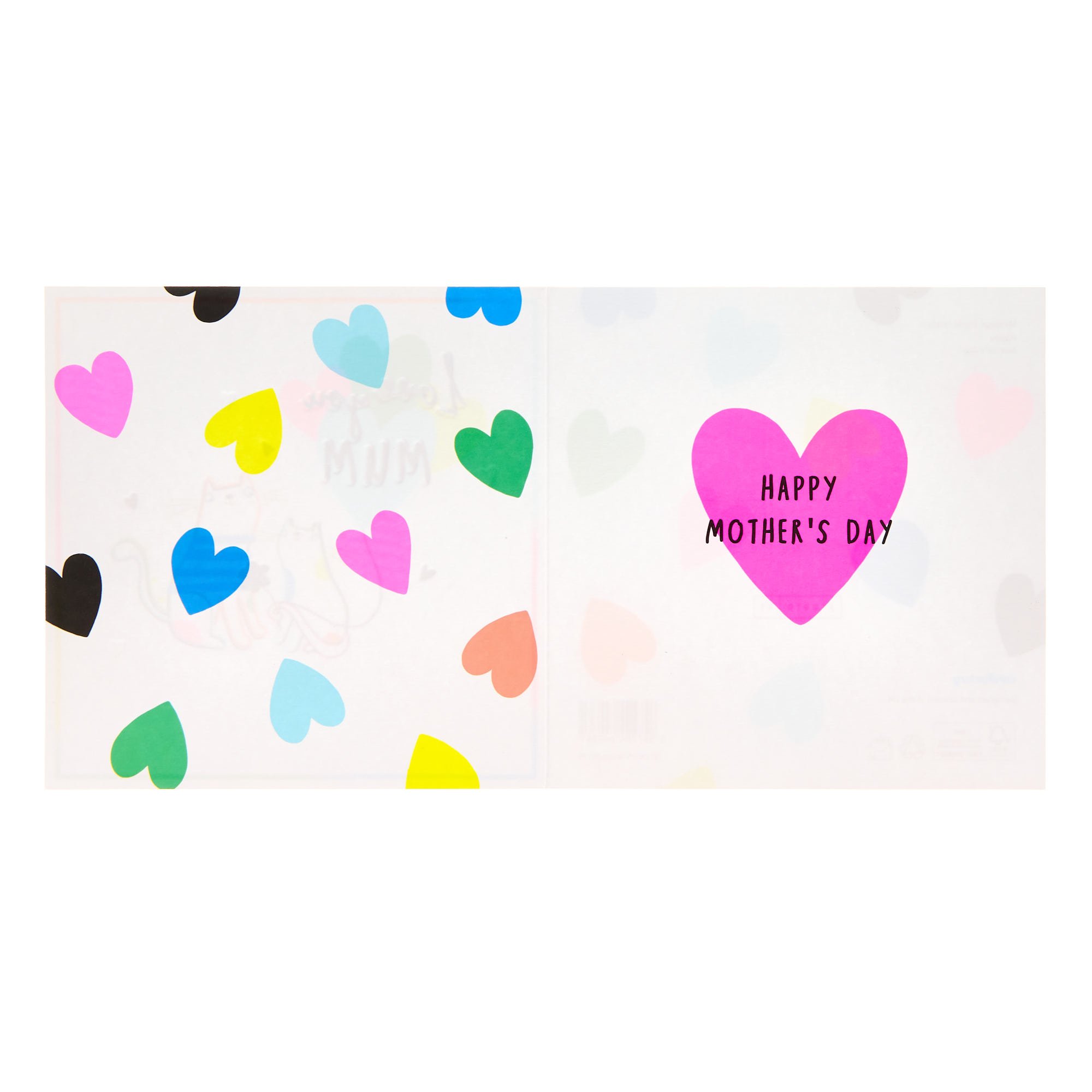 Love You MUM Cats Studio 41 Mother's Day Card
