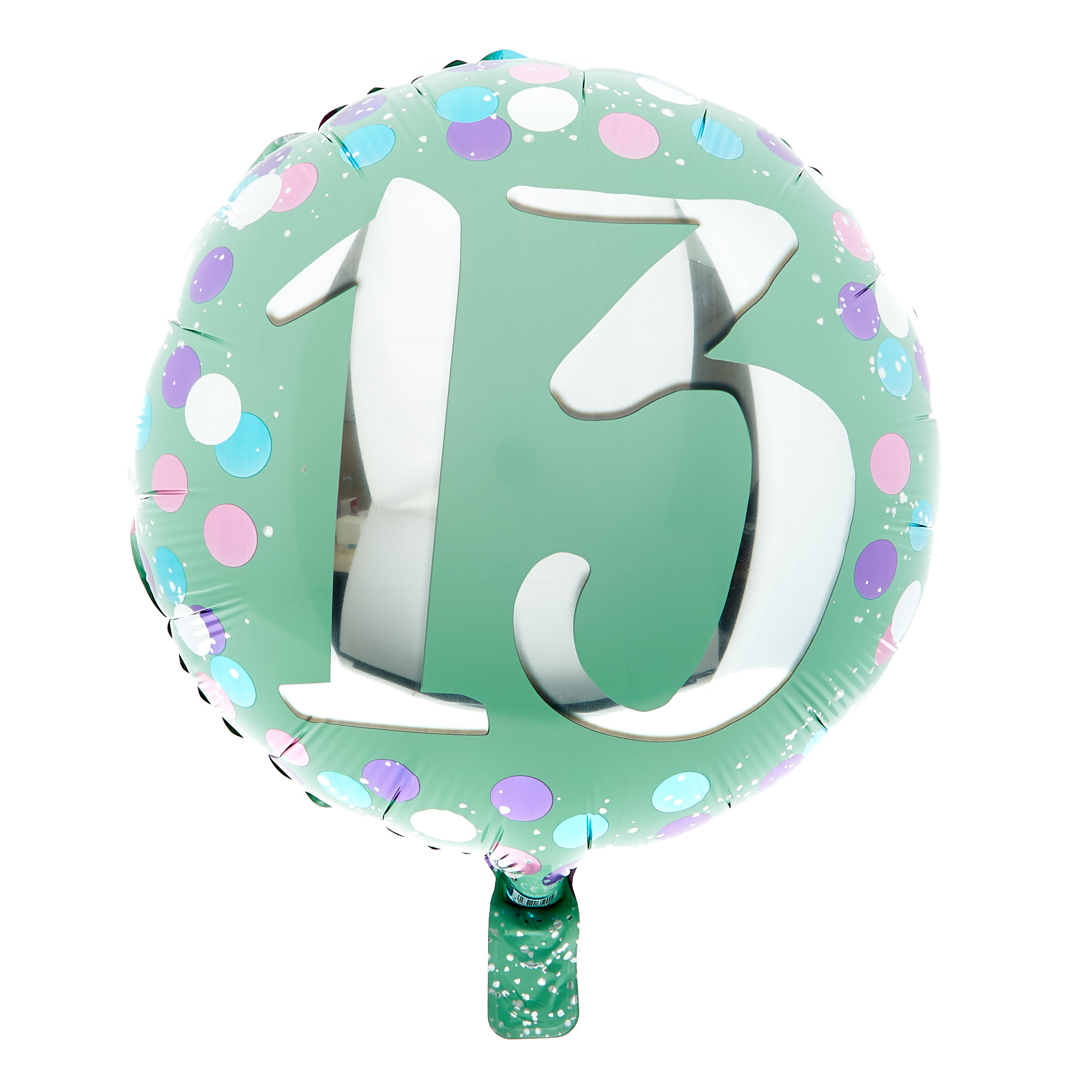 Mint Green 13th Birthday Balloon Bouquet - DELIVERED INFLATED!