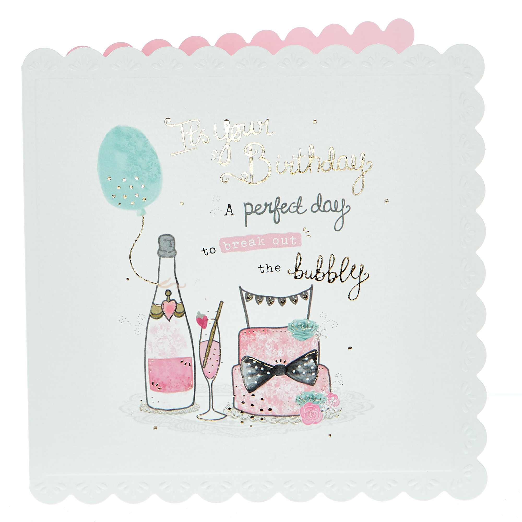 Birthday Card - Break Out The Bubbly