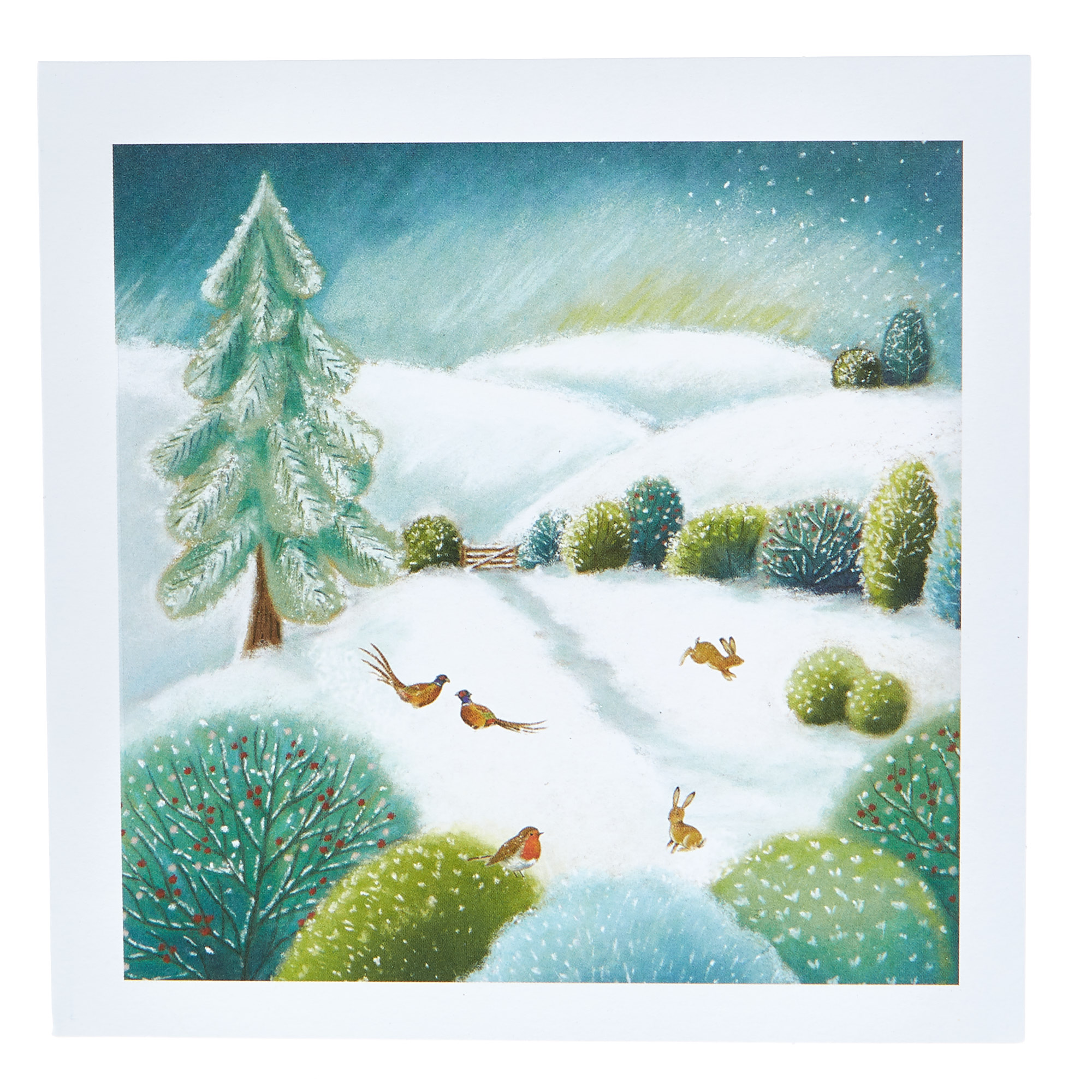 20 Artistic Charity Christmas Cards - 4 Designs 