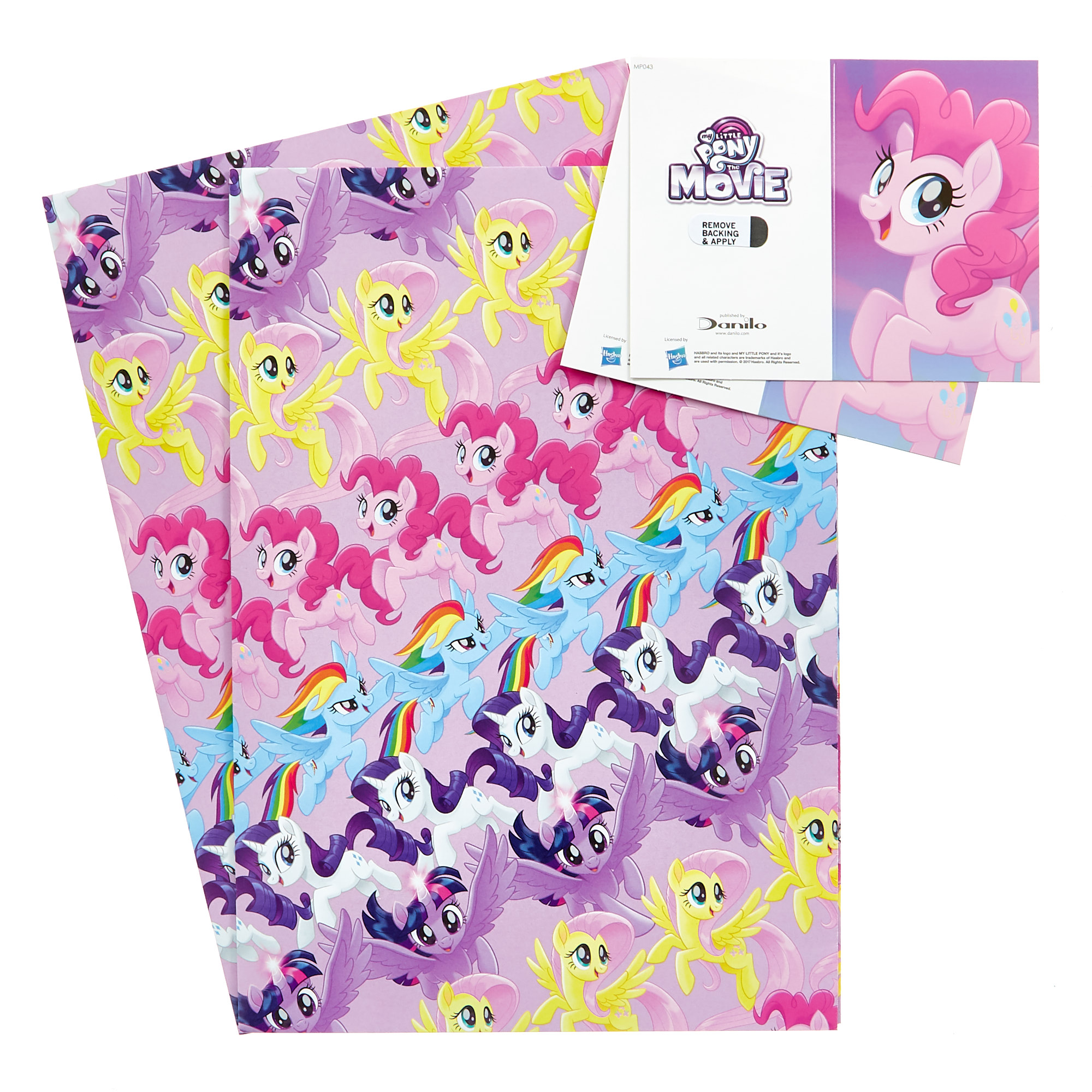 My Little Pony Move Wrapping Paper & Gift Tags - Pack Of 2