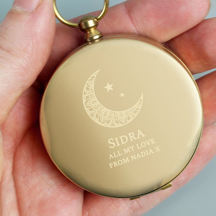 Personalised Eid and Ramadan Keepsake Compass