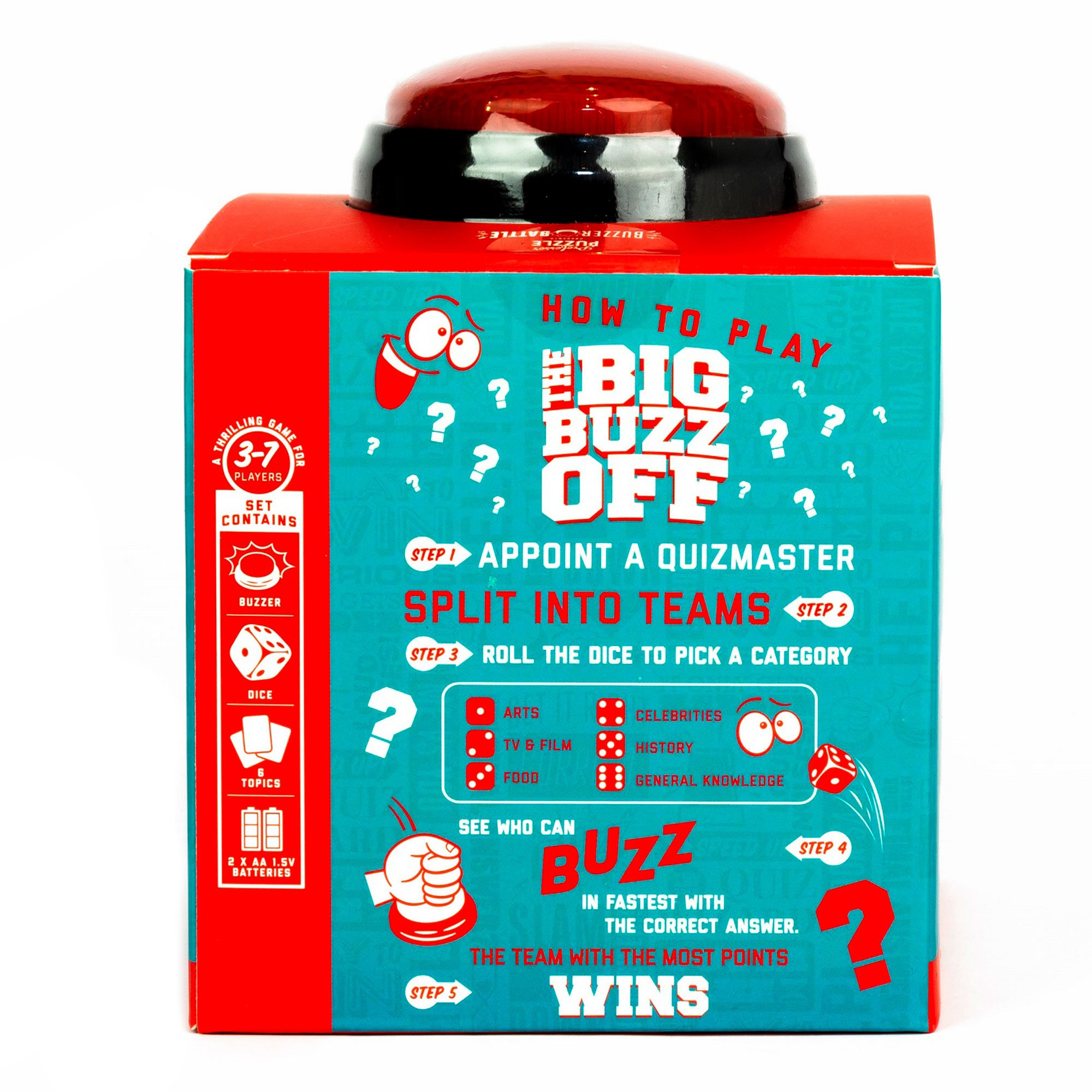 Professor Puzzle The Big Buzz Off Trivia Game