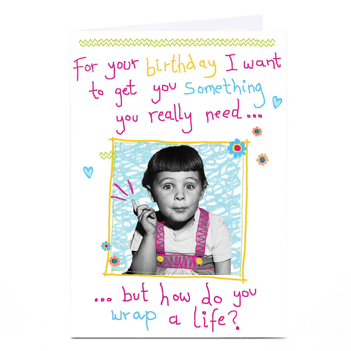 Personalised Quitting Hollywood Birthday Card - Something You Really Need