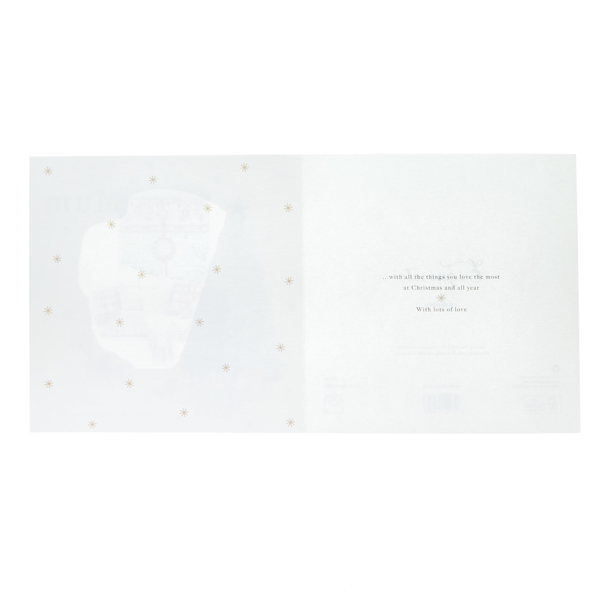 Exquisite Mum Cosy Christmas Card
