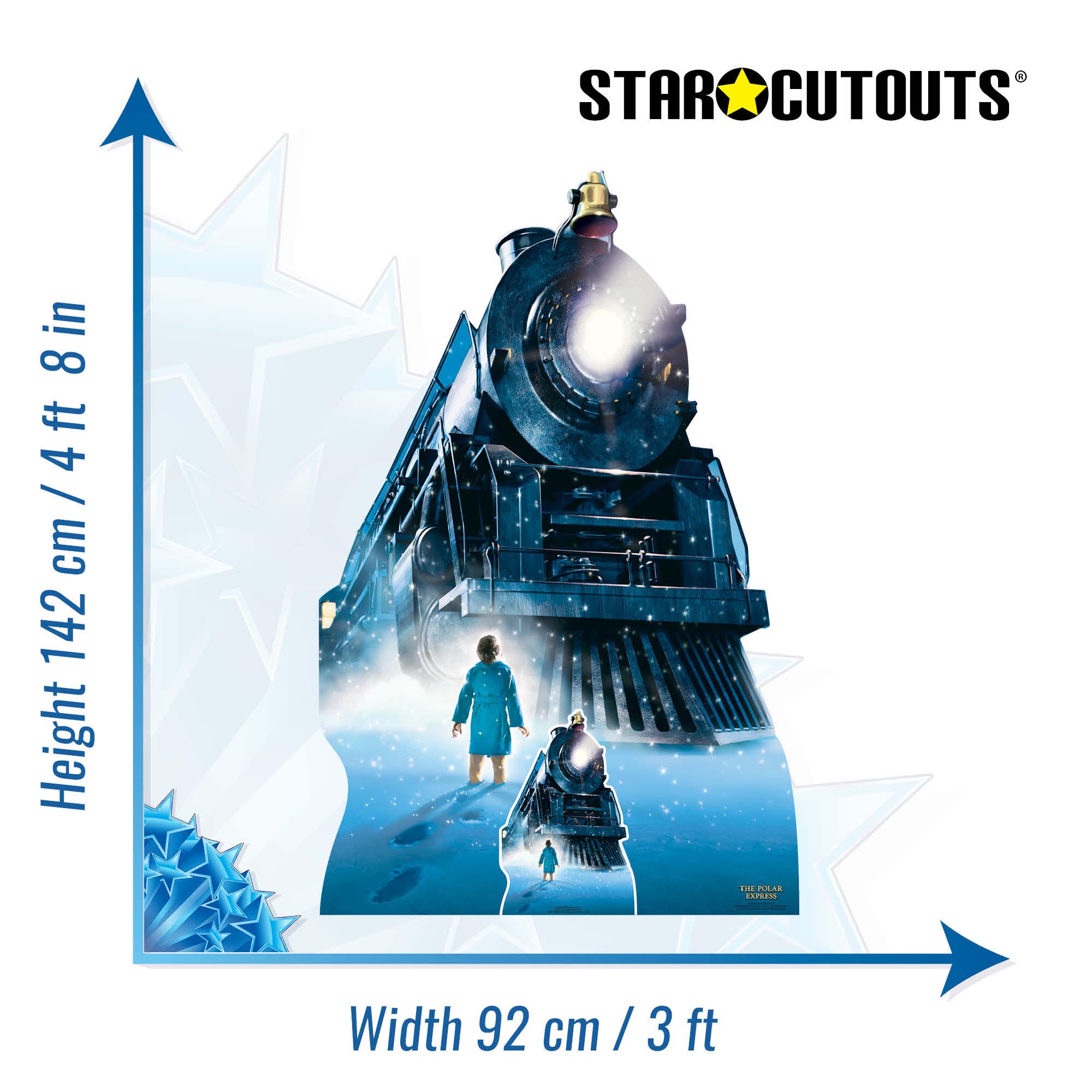 Polar Express Train Cardboard Cutout 