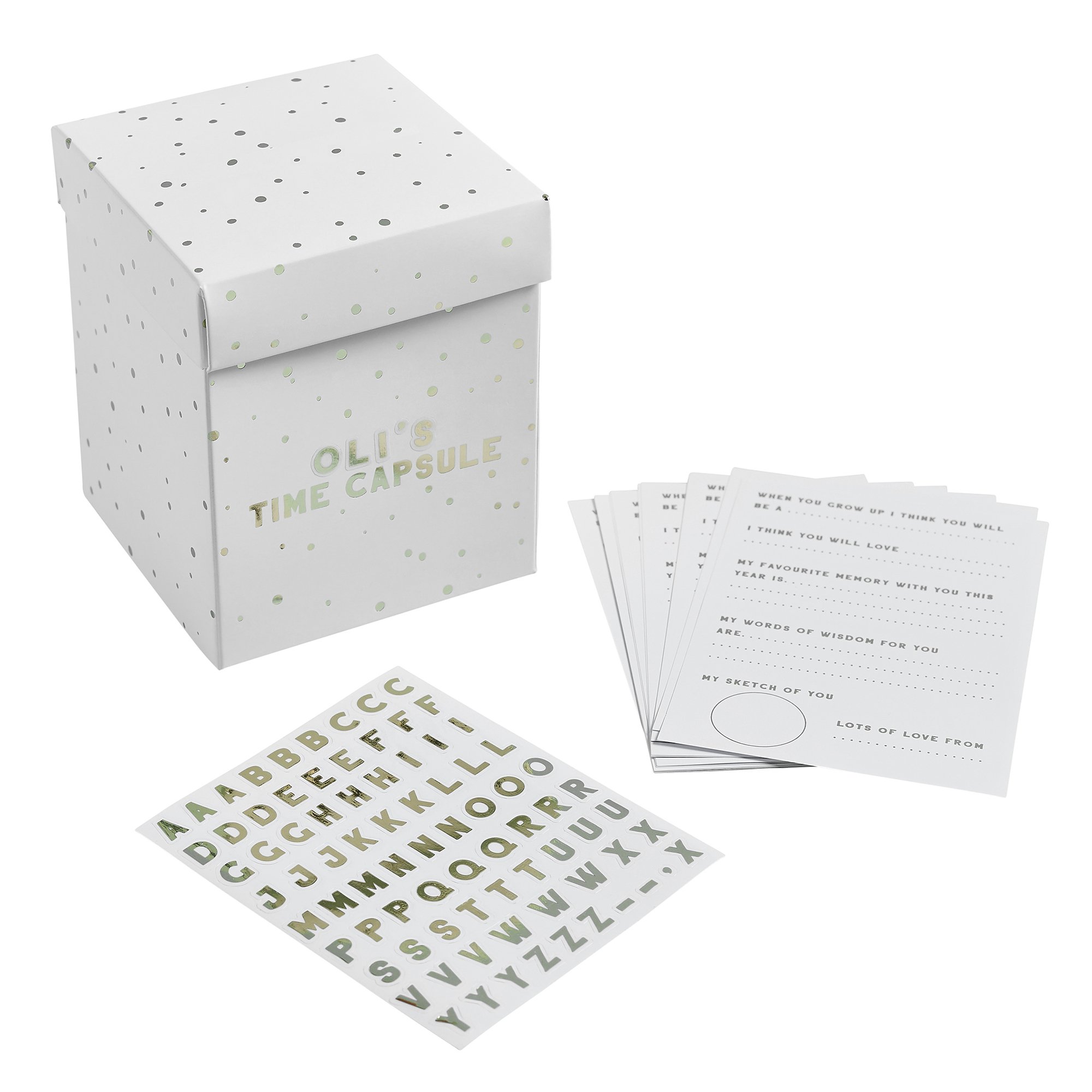 Customisable Baby Time Capsule 