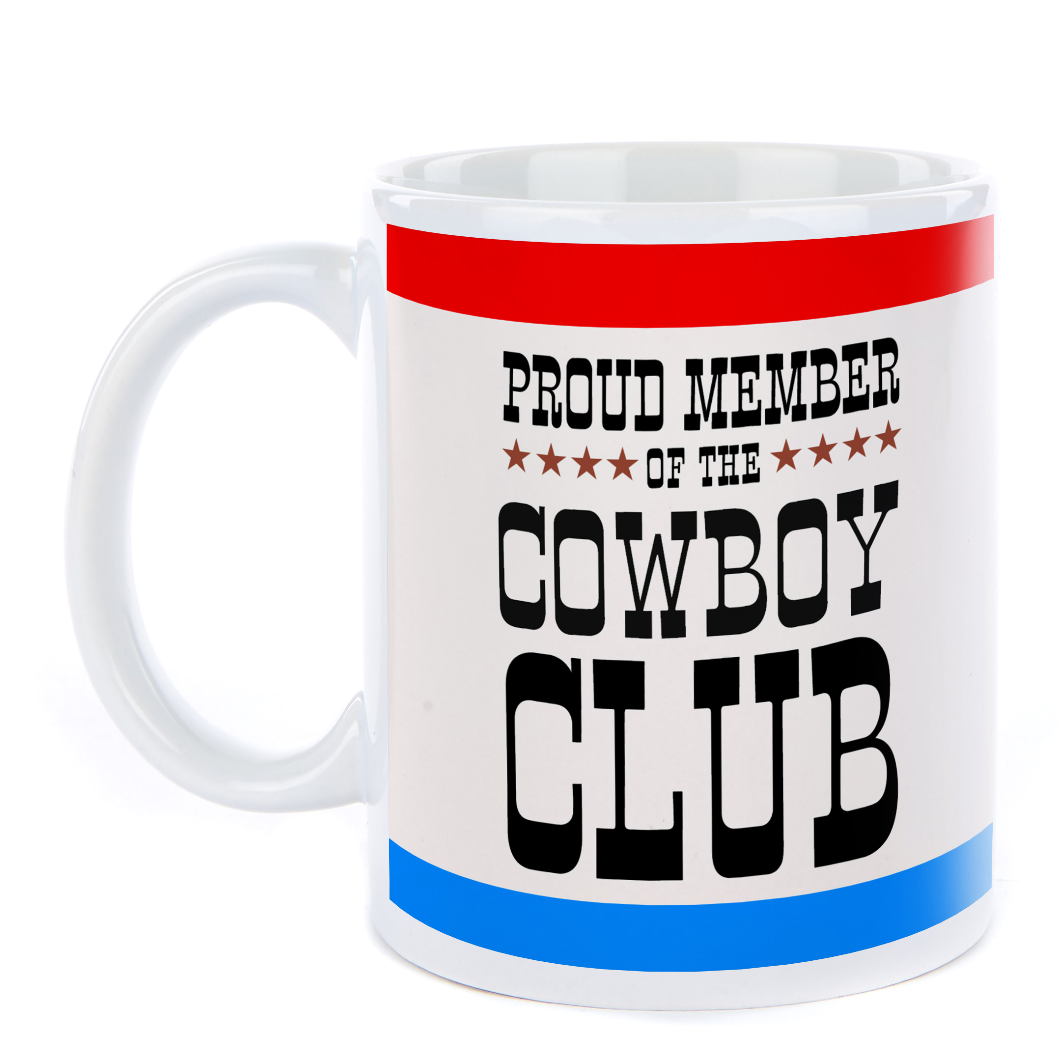 Personalised Mug - Proud Member of the Cowboy Club