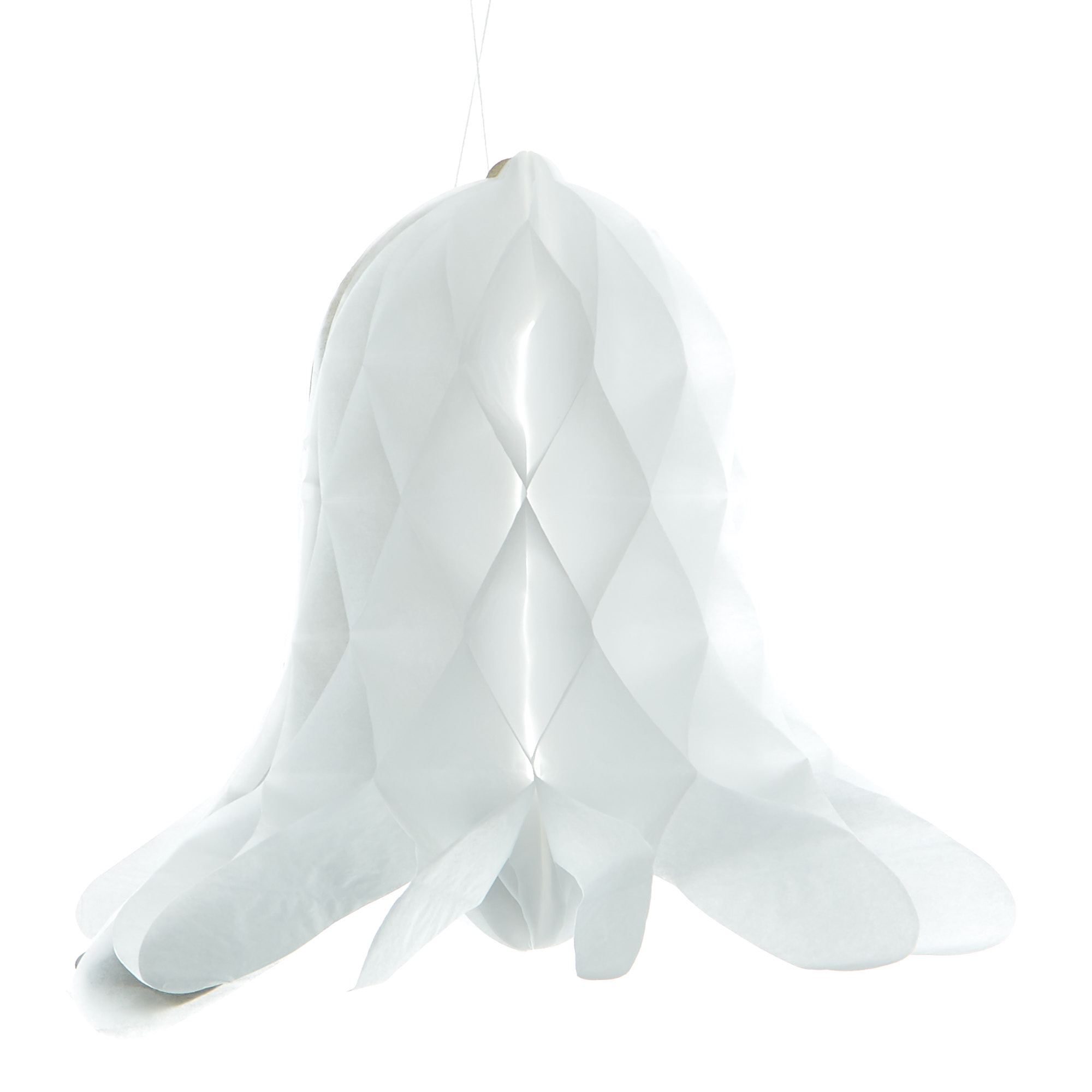 White Bell Honey Comb Party Decorations - Pack Of 3