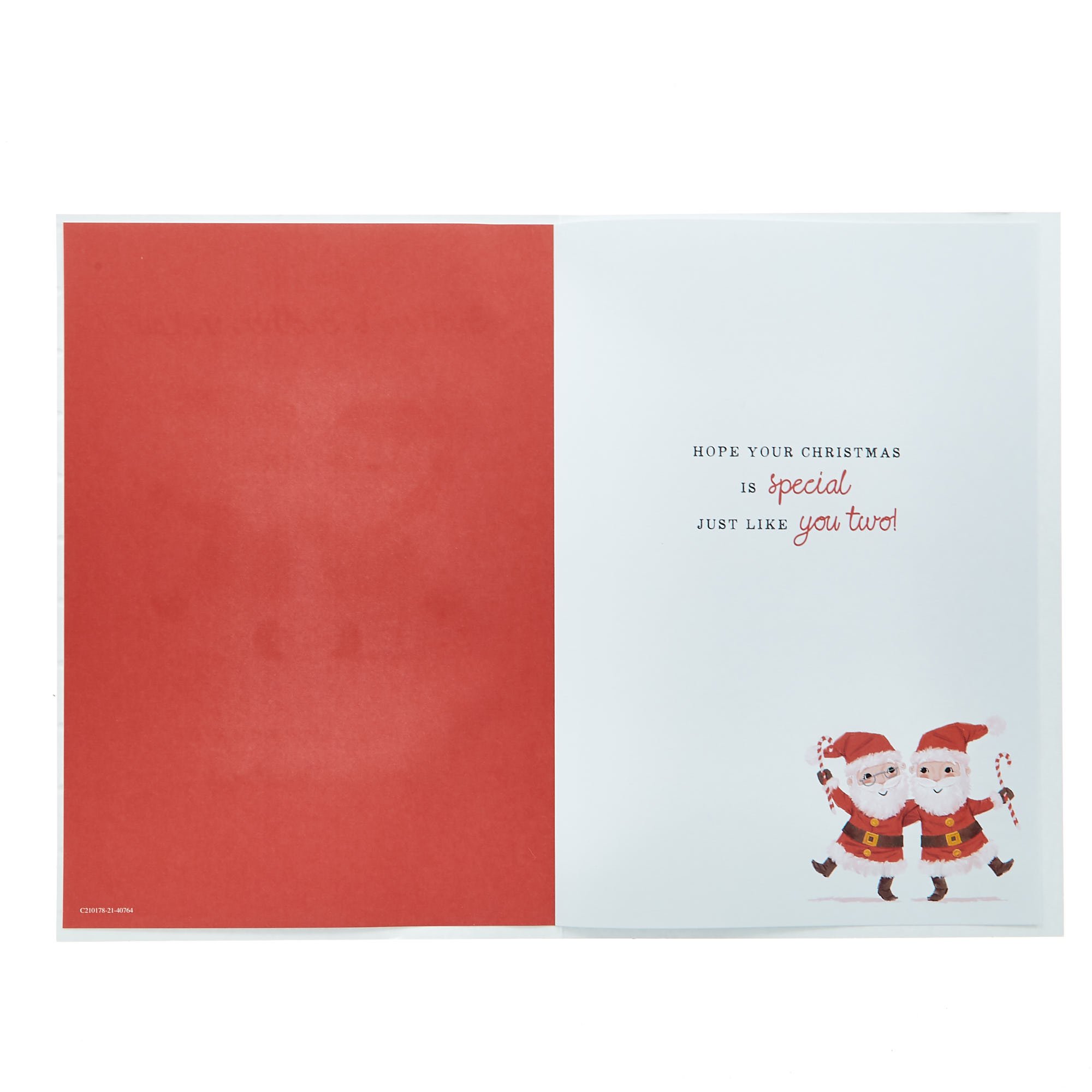 Christmas Card - Brother & Brother in Law Santas