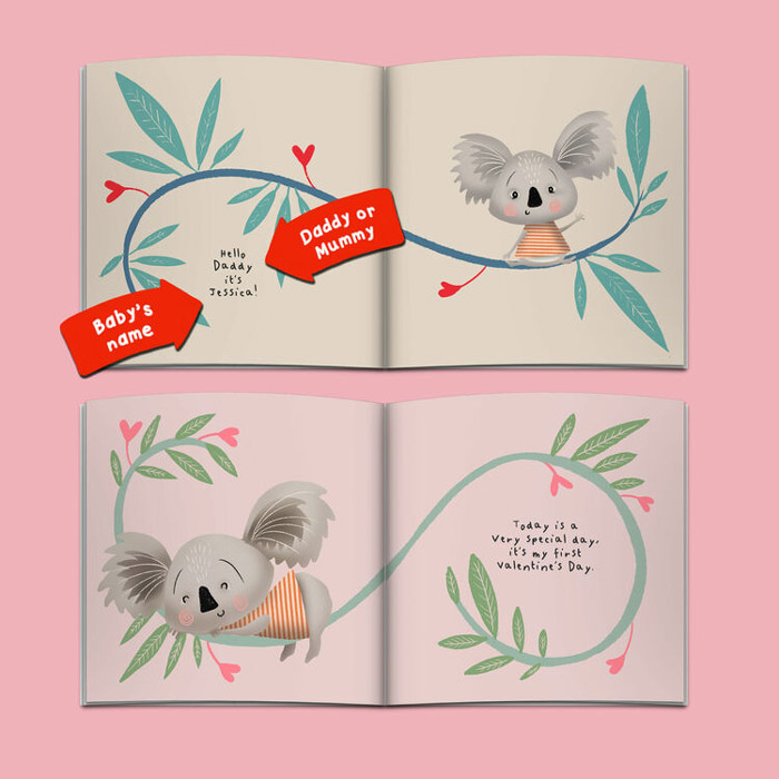 Personalised You're My First Valentine' Personalised Book For Parents