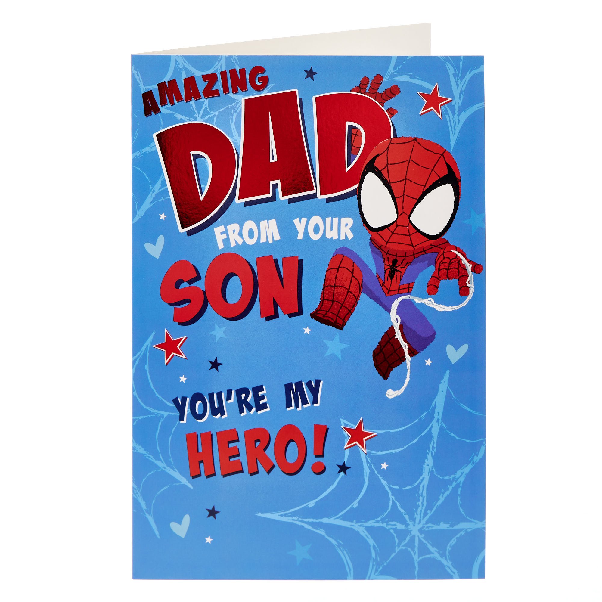Dad From Son Spider-Man Father's Day Card