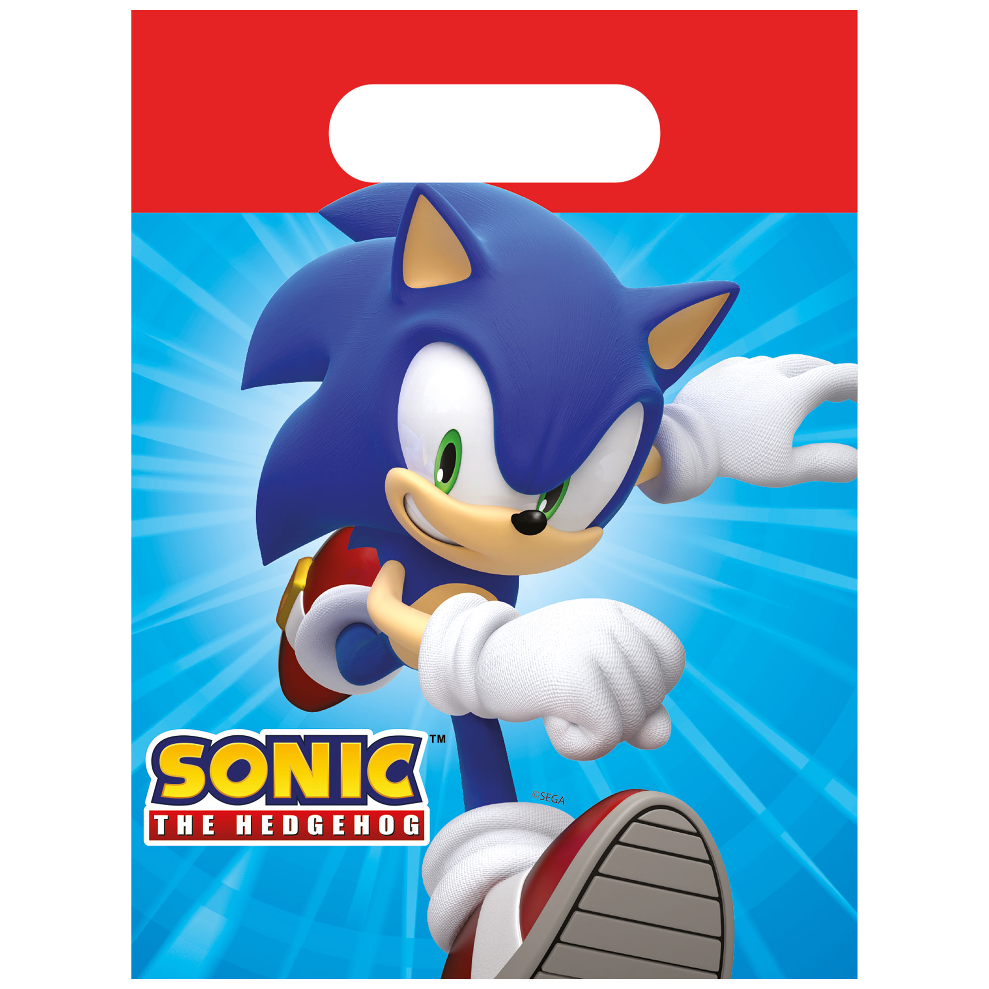 Sonic The Hedgehog Party Tableware & Decorations Bundle - 16 Guests