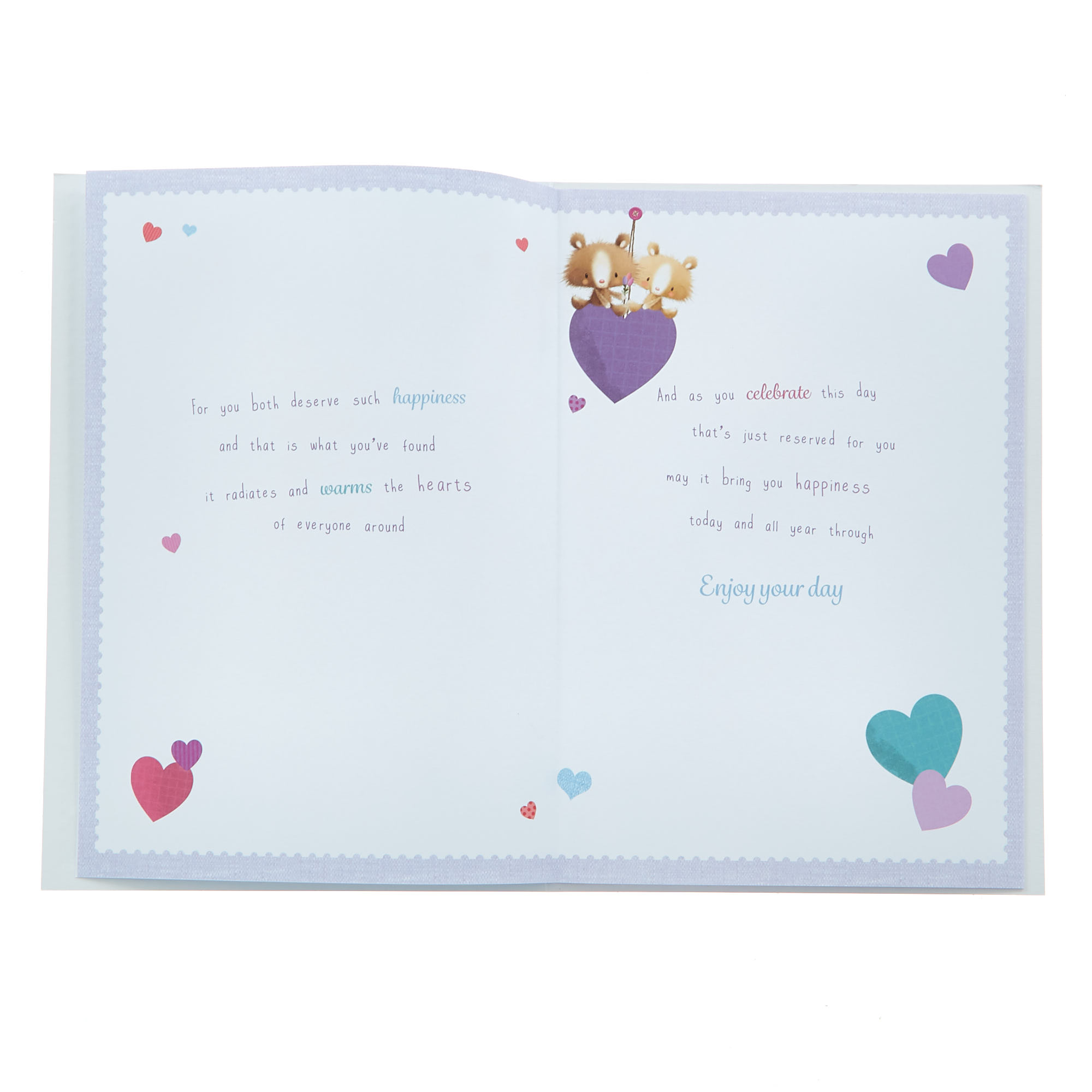 Anniversary Card - Special Couple Full Of Joy