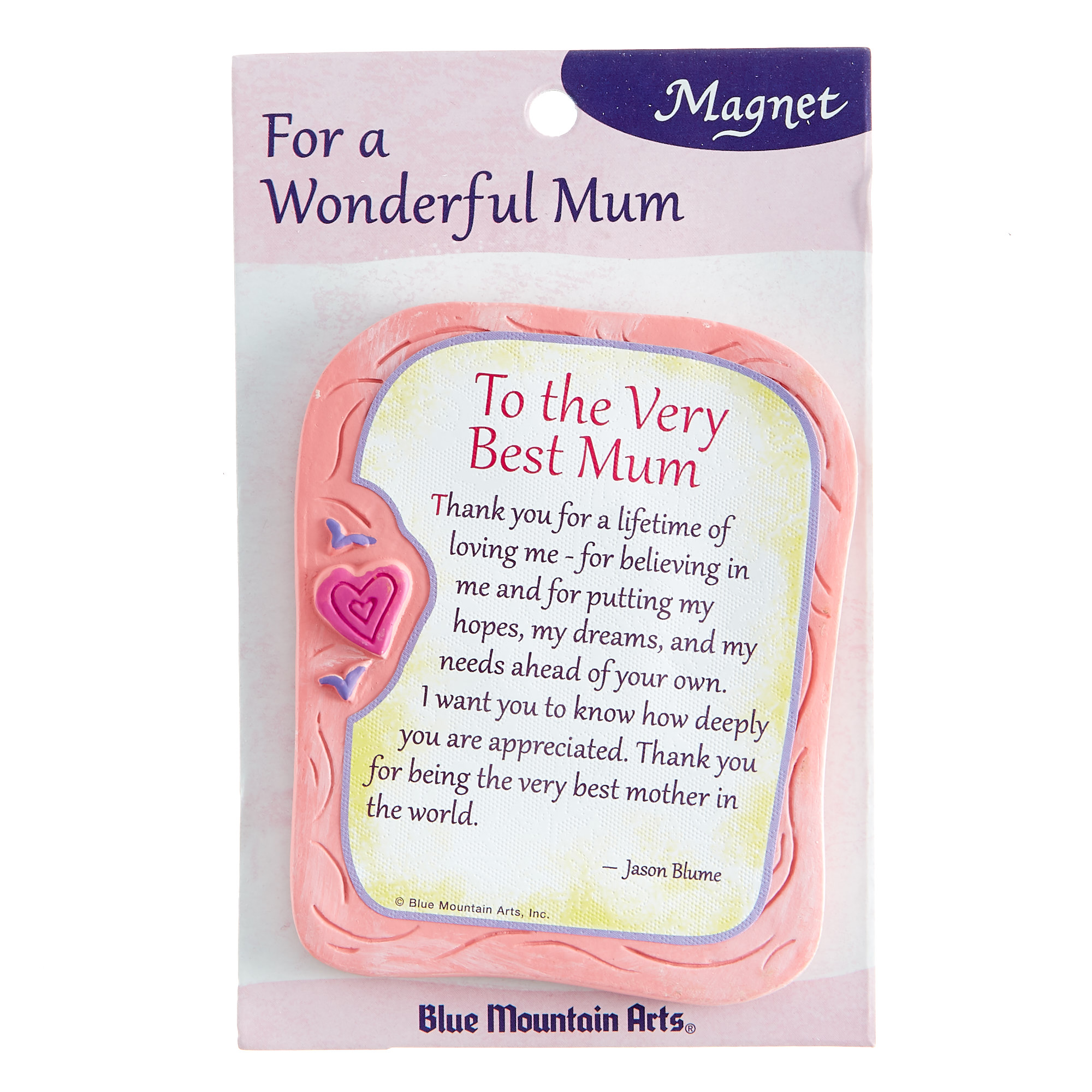 Blue Mountain Arts Magnet - To The Very Best Mum
