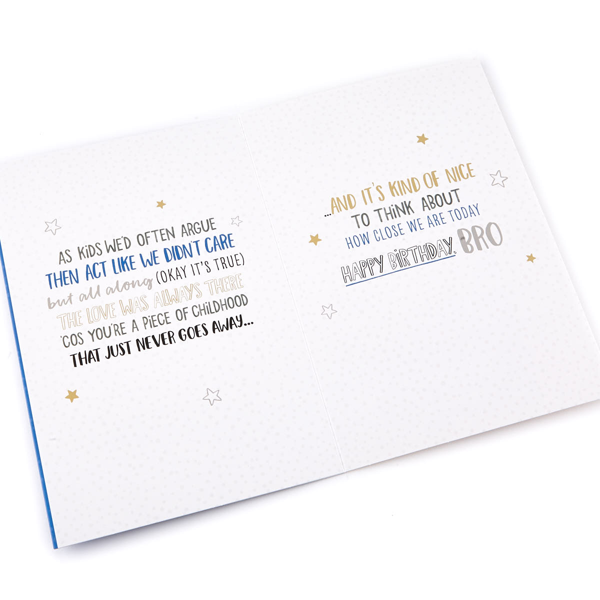 Signature Collection Birthday Card - Brother From Brother