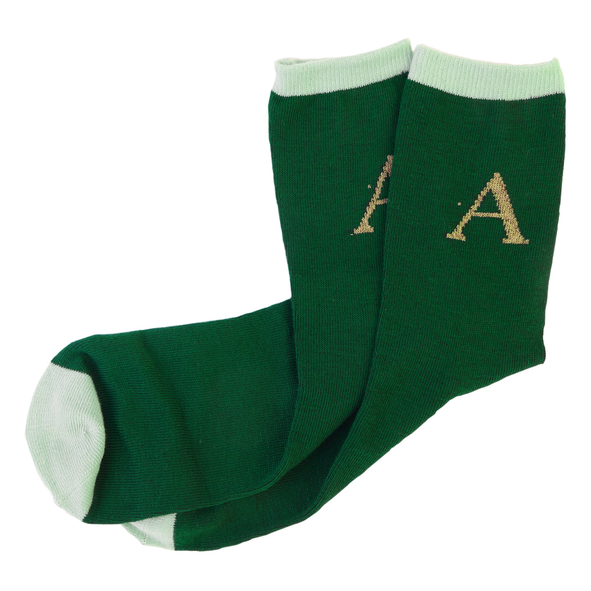 Letter A Socks