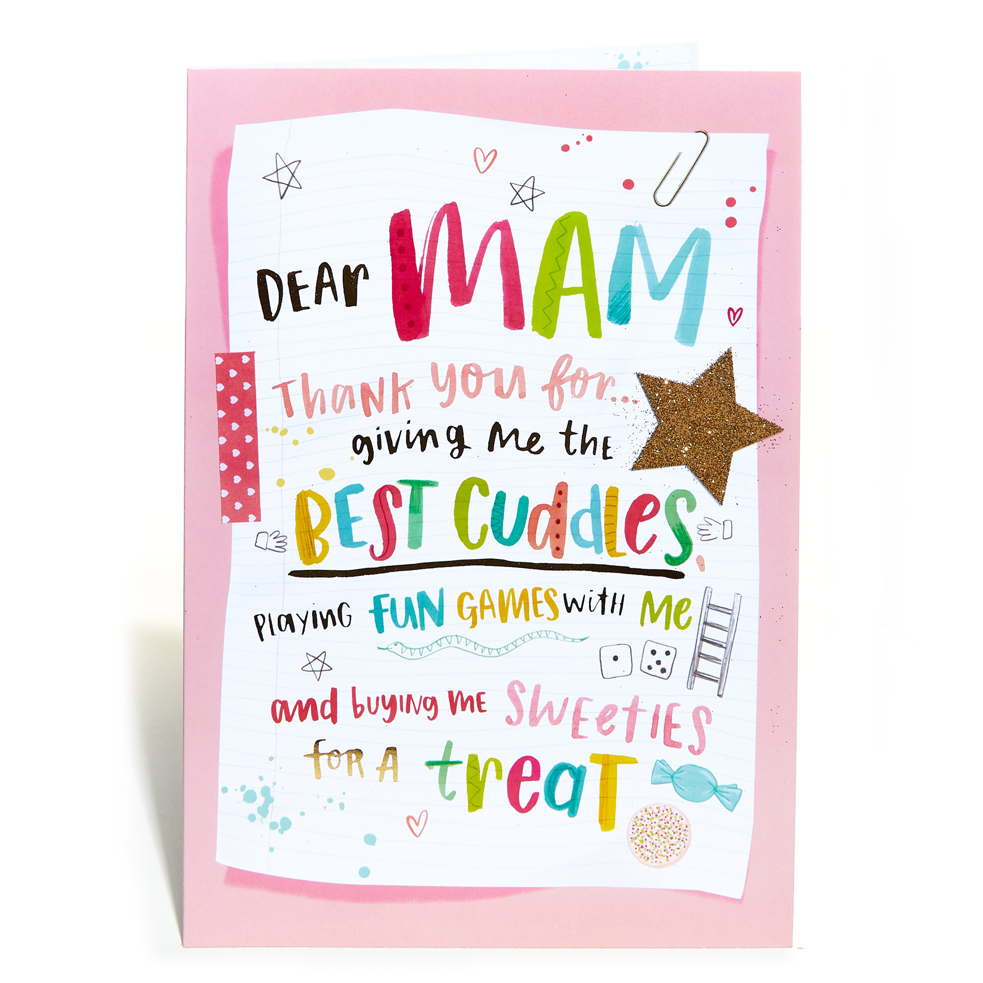 Birthday Card - Dear Mam