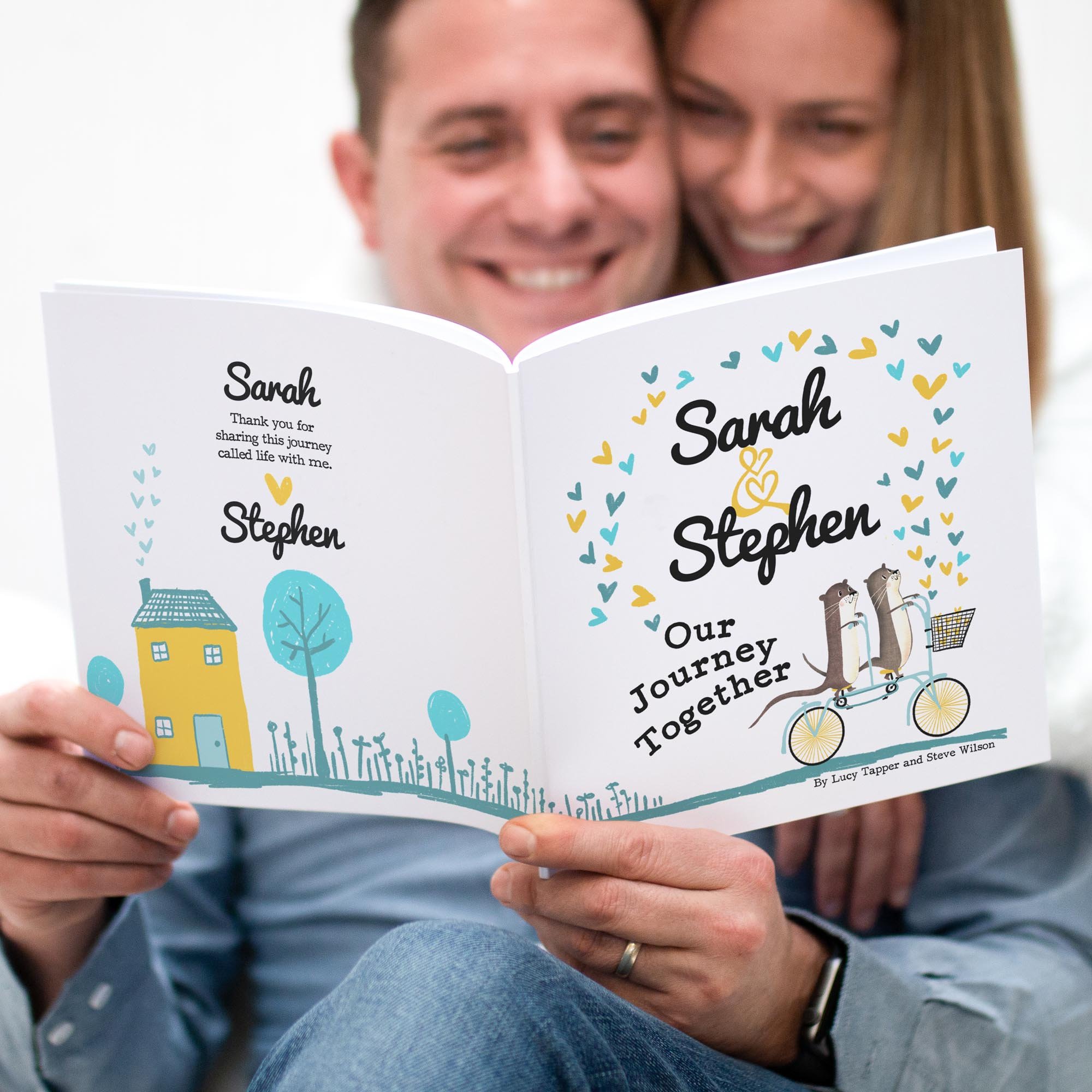 Personalised Our Journey Book for Couples