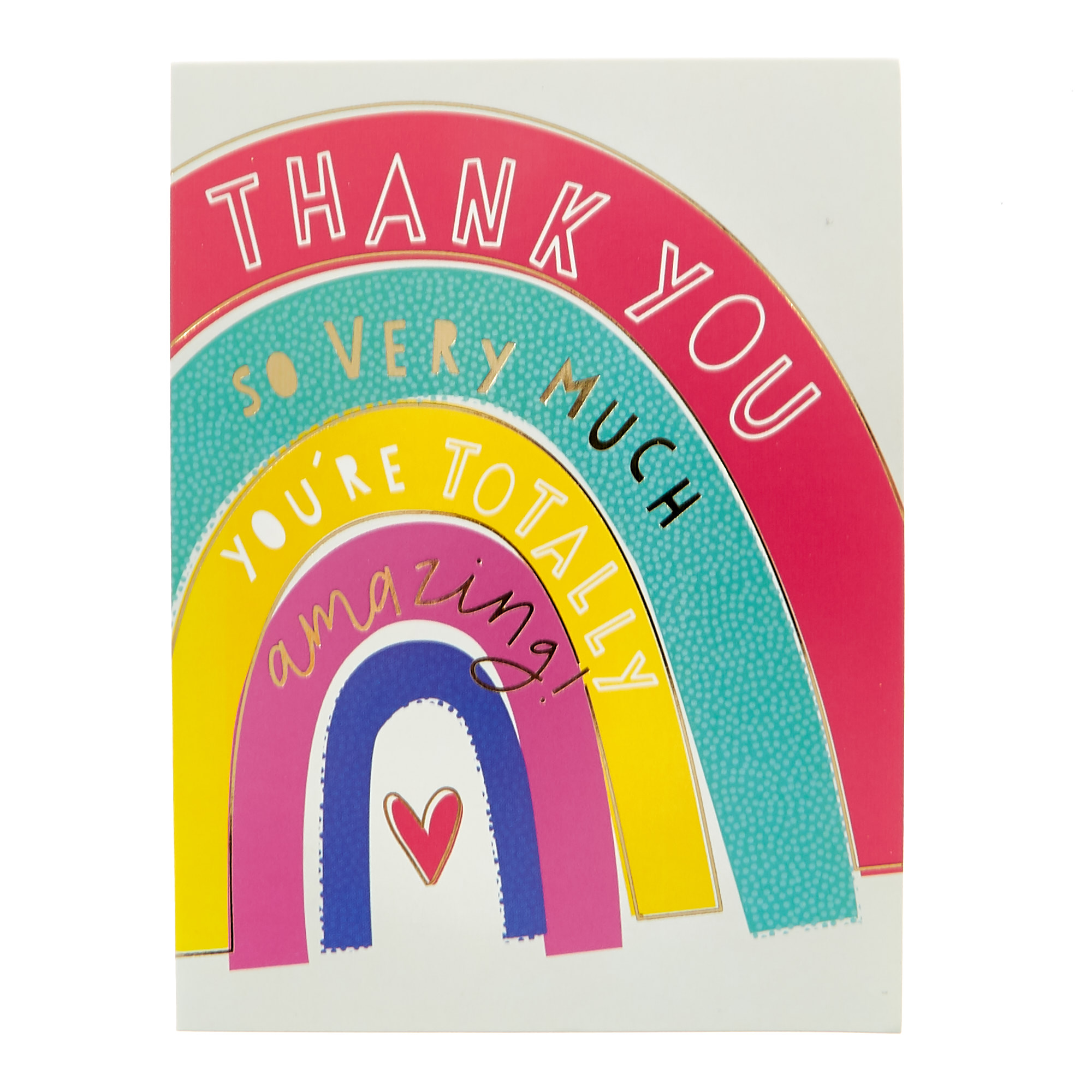Rainbow Thank You Cards - Pack Of 12