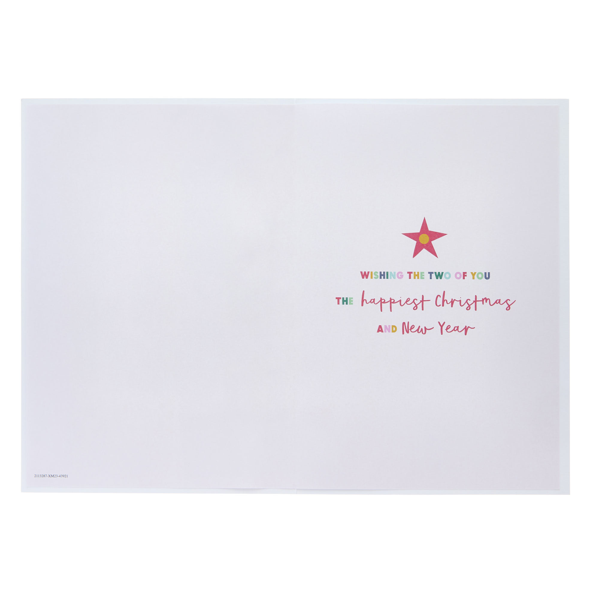 To Both Gifts & Confetti Christmas Card