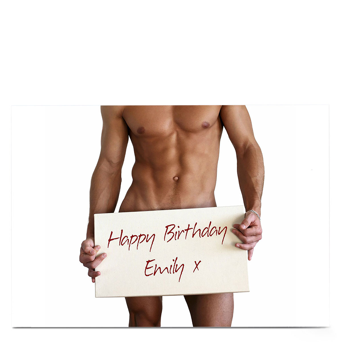 Buy Personalised Birthday Card Birthday Hunk for GBP 1