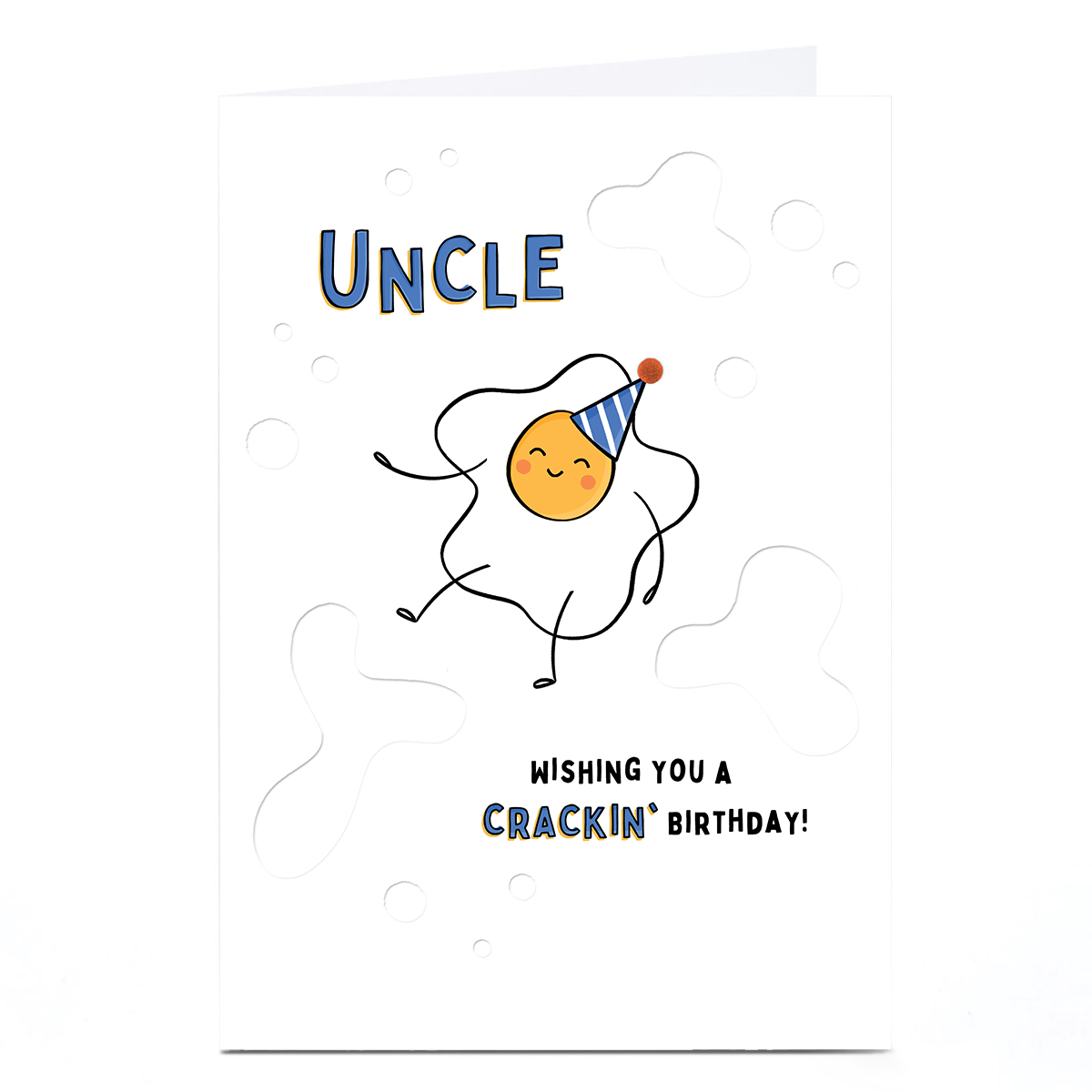 Birthday Card - Crackin' Birthday, Uncle