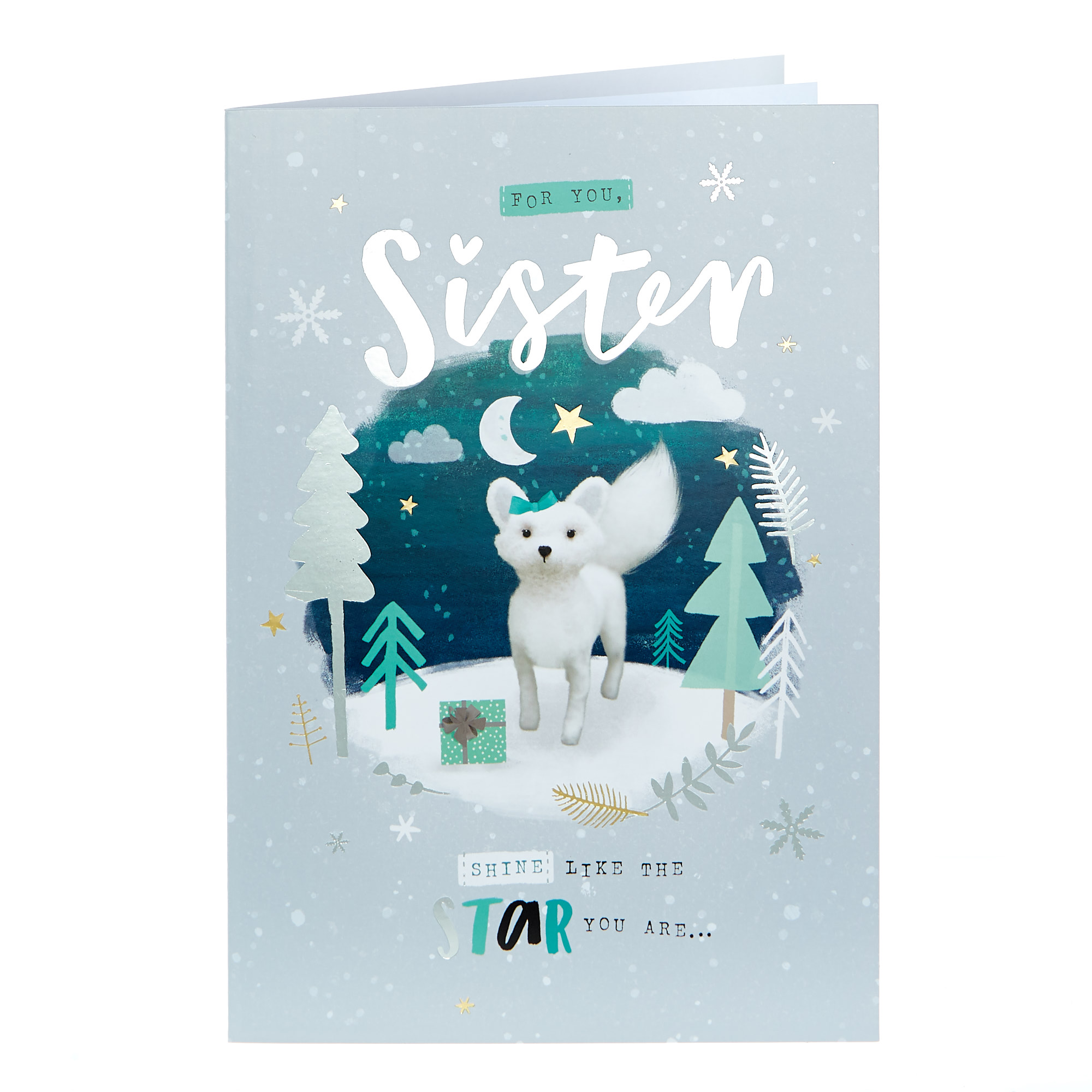 Christmas Card - Sister, Shine Like A Star