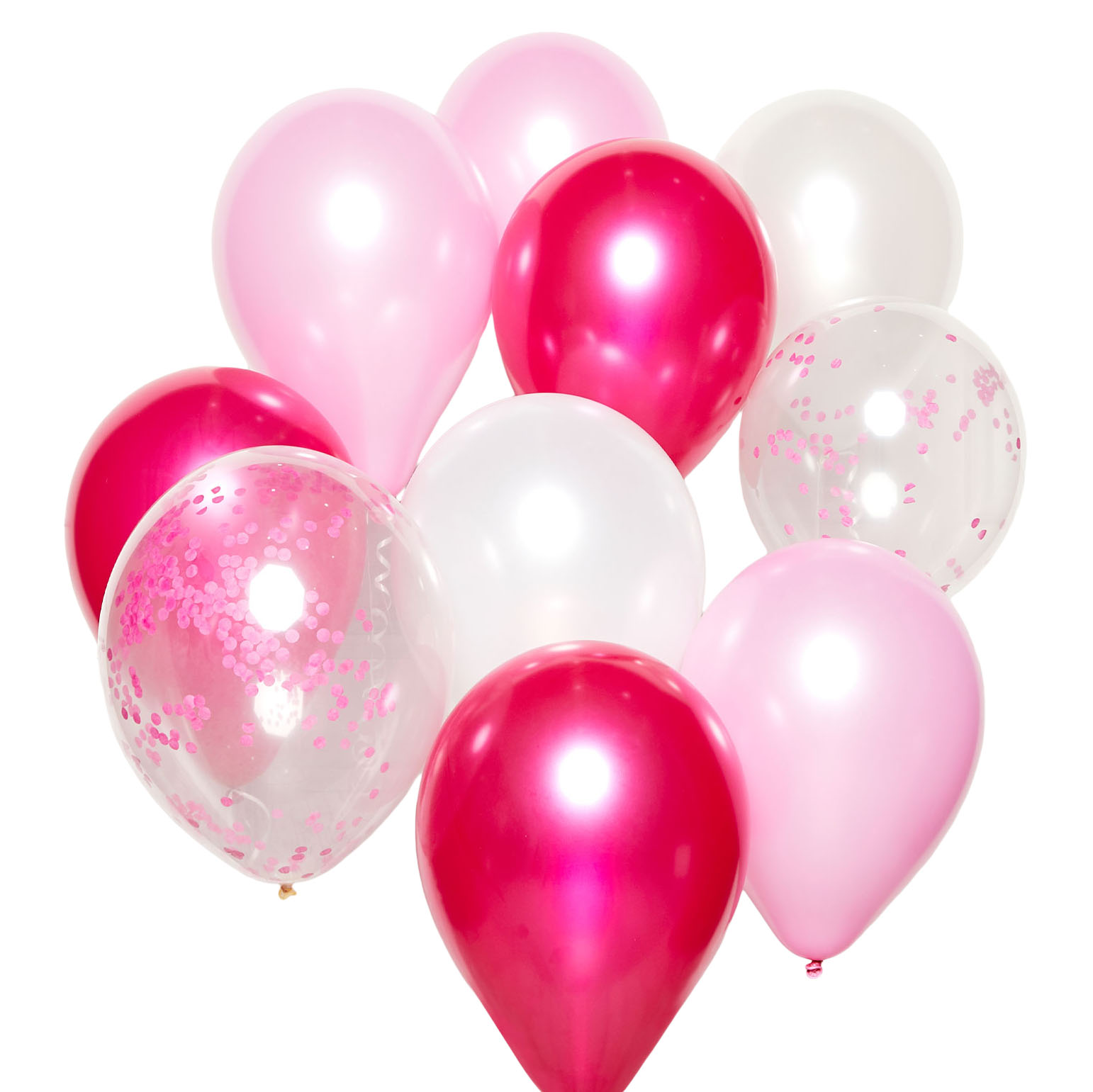 DIY Pink & White Latex Balloon Kit